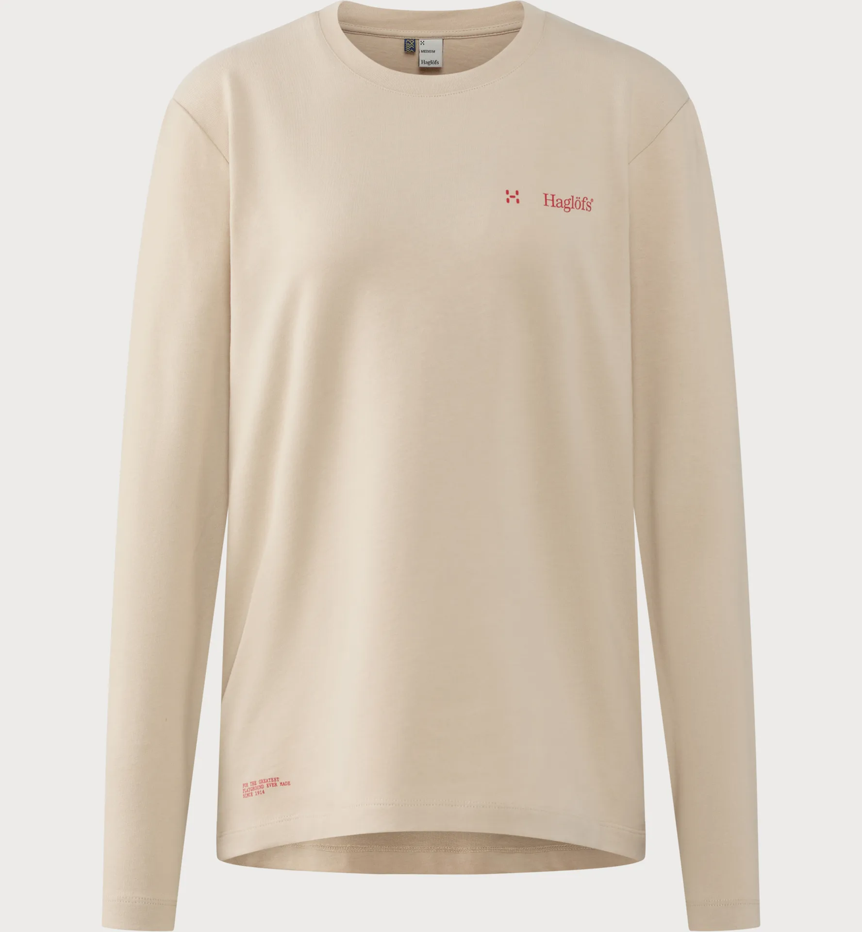 Haglöfs LS Tee Women Chalk Beige