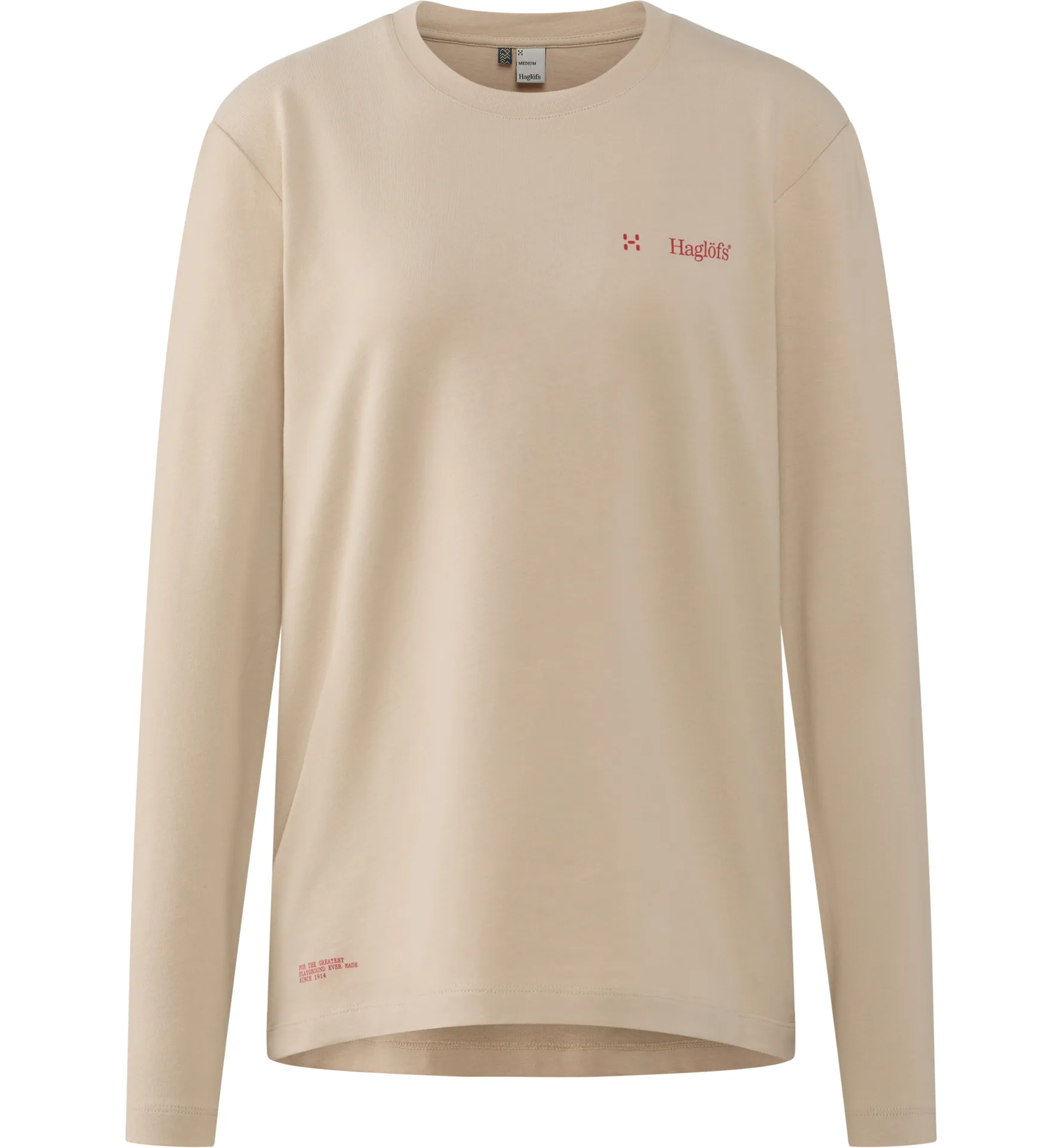 Haglöfs LS Tee Women Chalk Beige