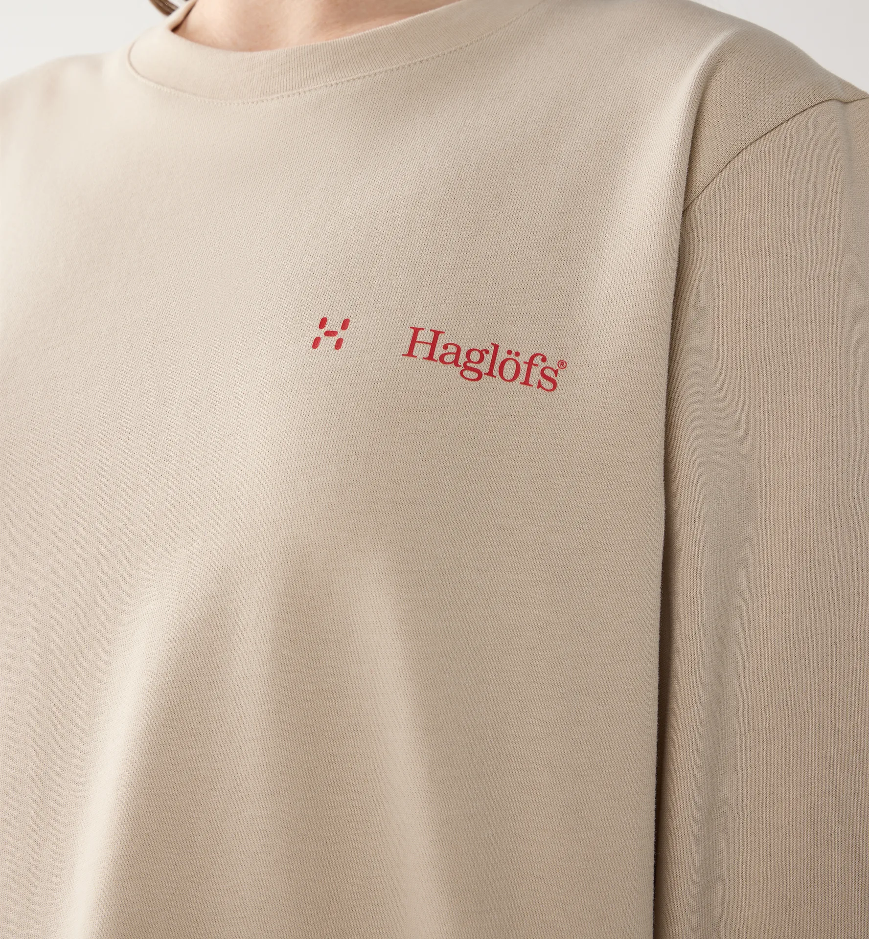 Haglöfs LS Tee Women Chalk Beige