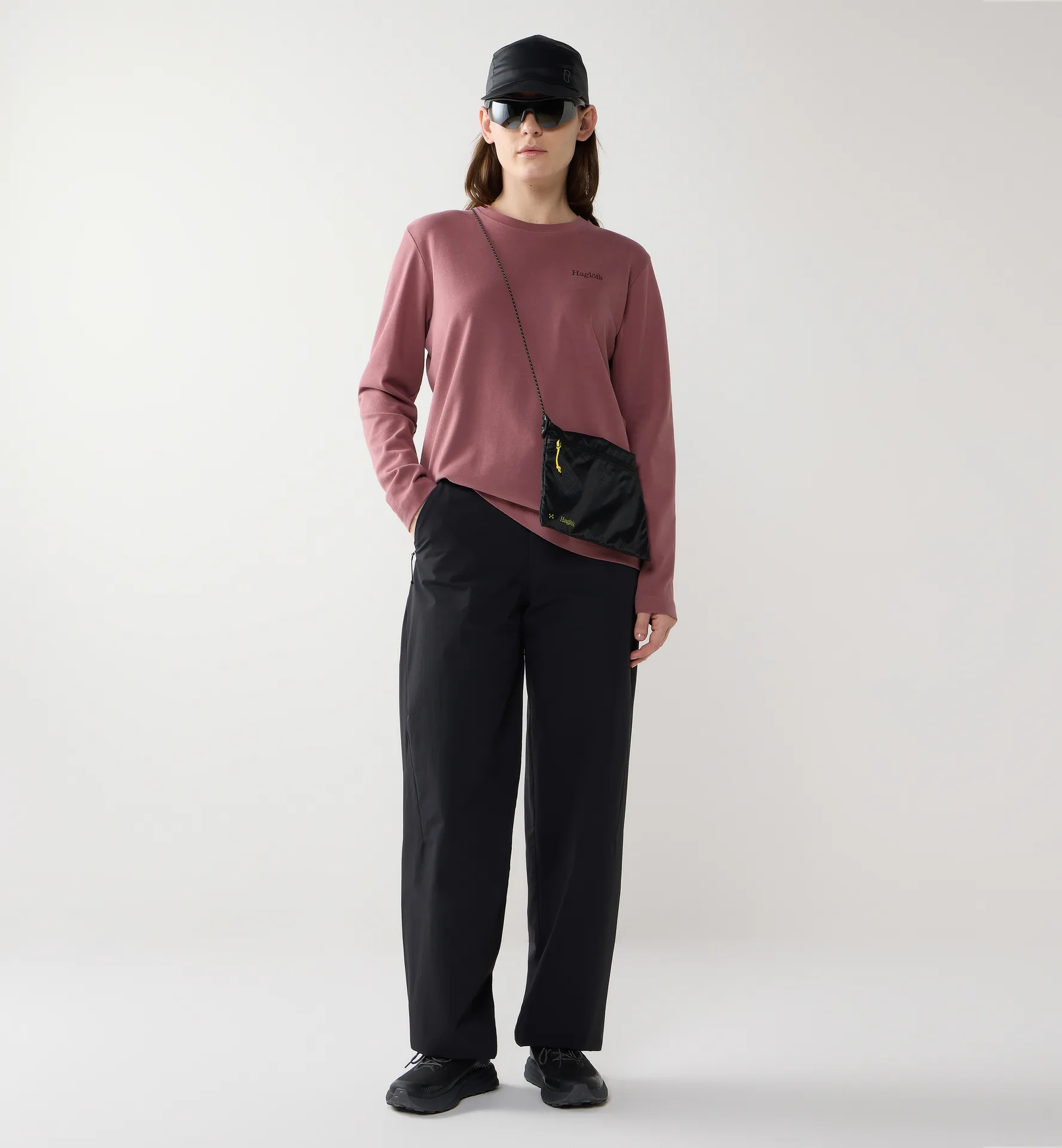 Haglöfs LS Tee Women Misty Mauve