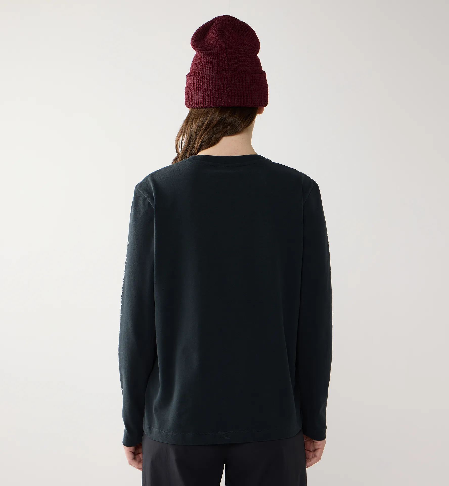 Haglöfs LS Tee Women True Black 1
