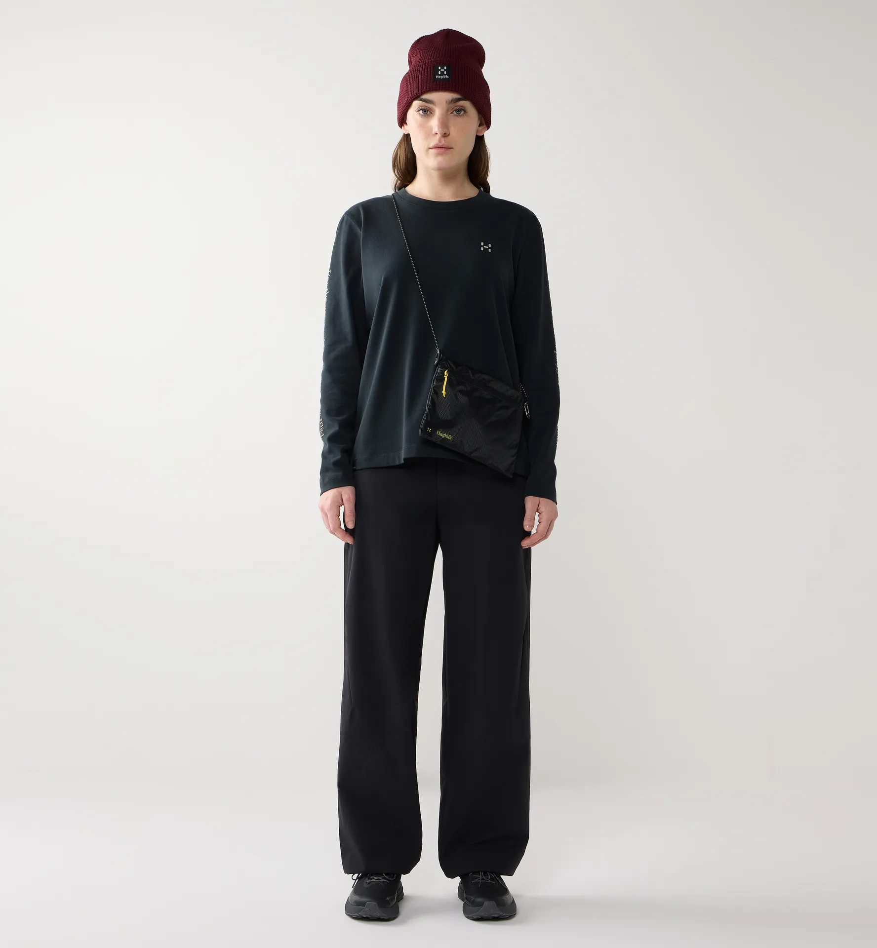 Haglöfs LS Tee Women True Black 1