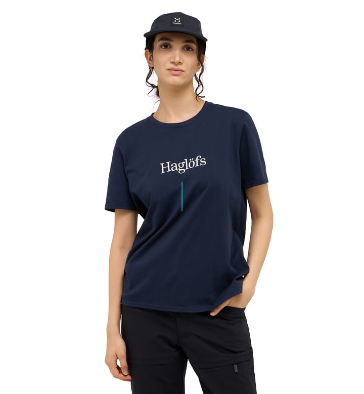 Outsiders Tee Women Tarn Blue Outsiders Tee Women Tarn Blue