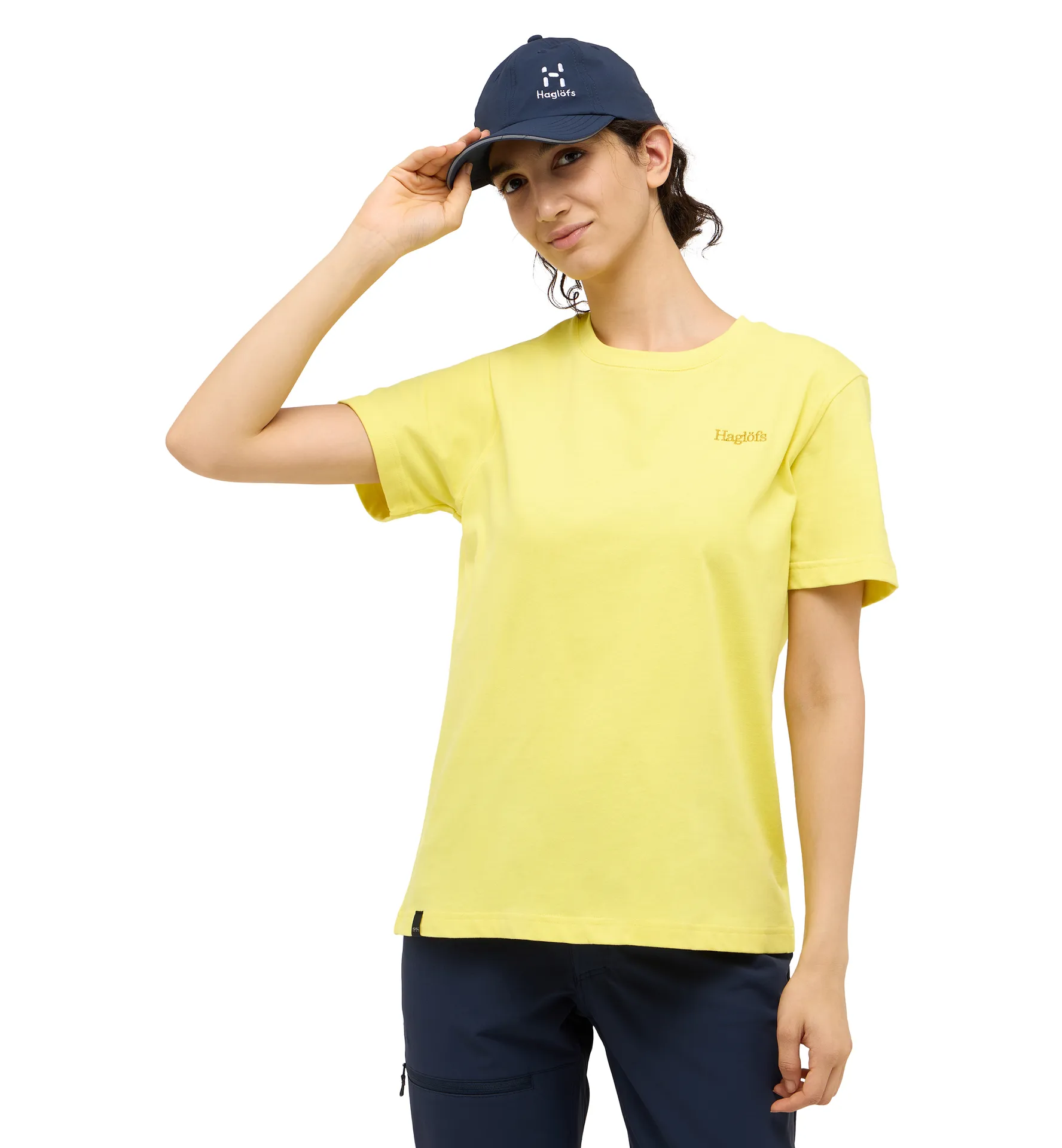 Haglöfs Tee Women Pale Yellow