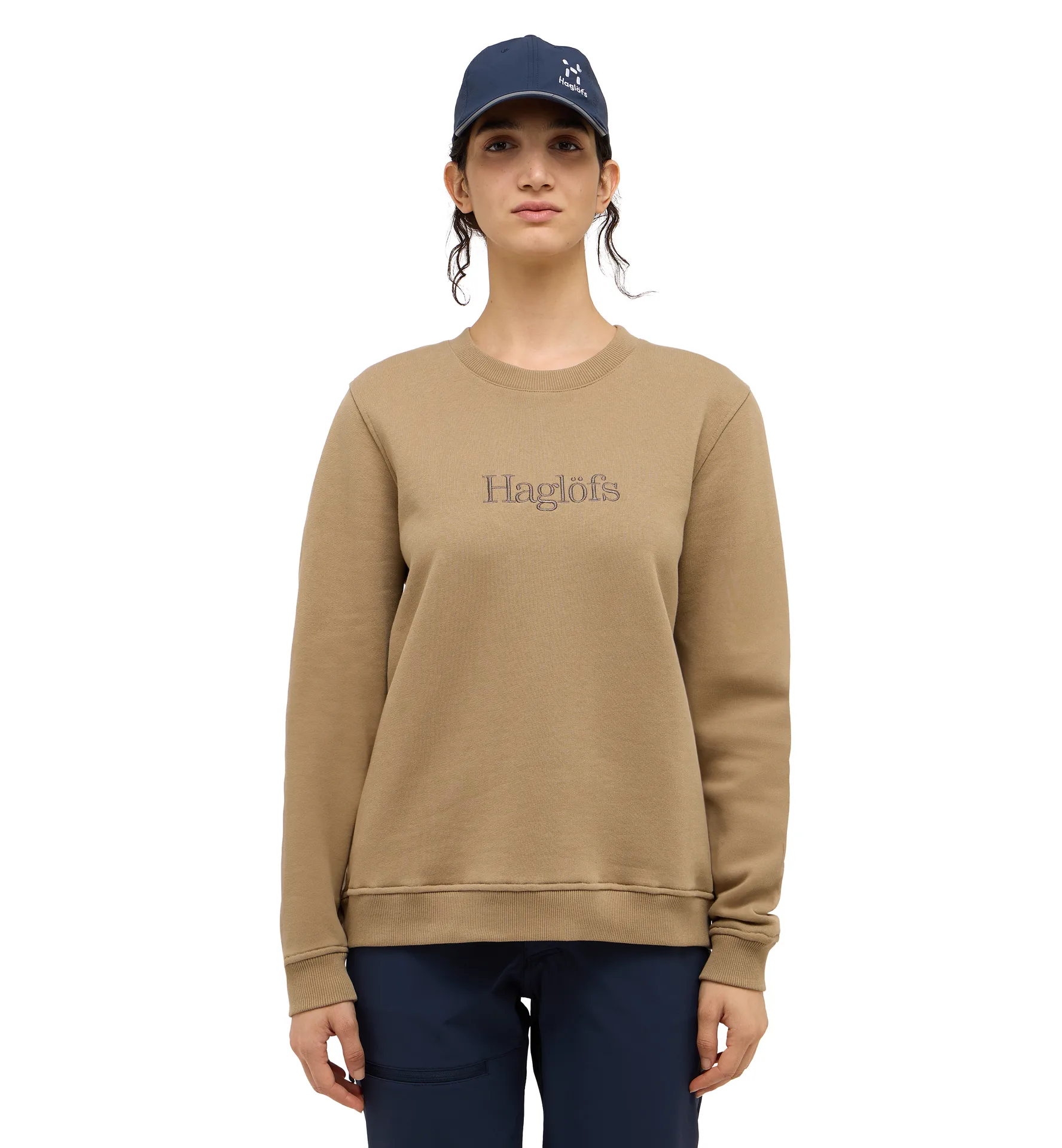 Haglöfs Crewneck Women Oak Brown