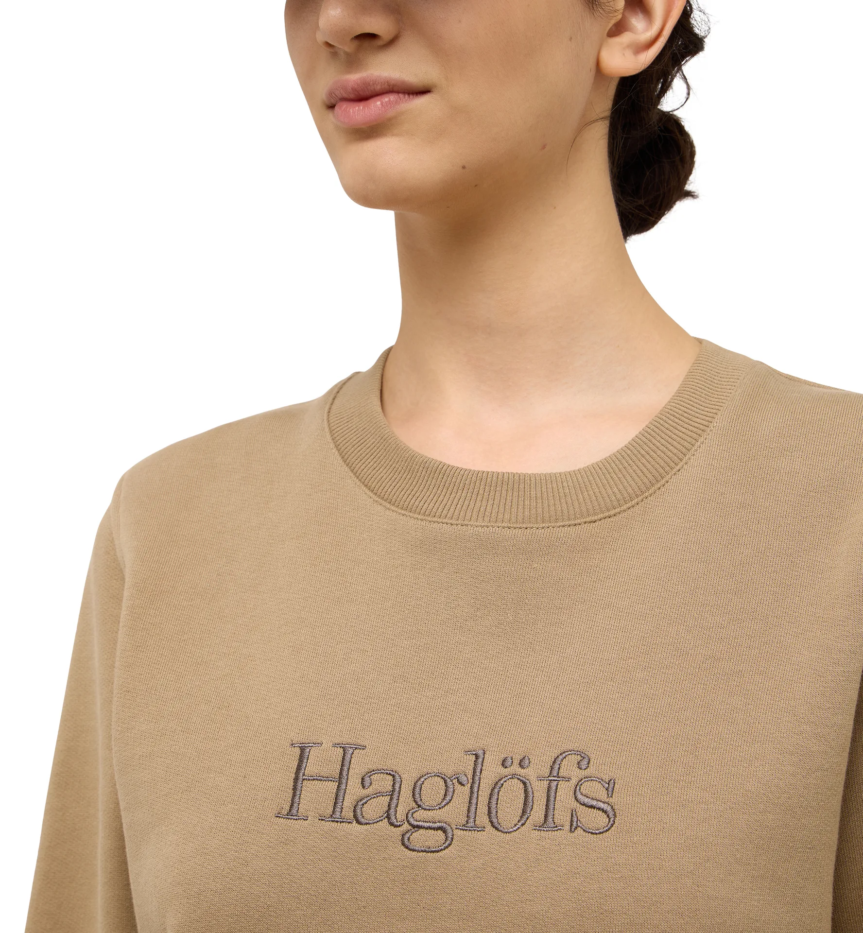 Haglöfs Crewneck Women Oak Brown