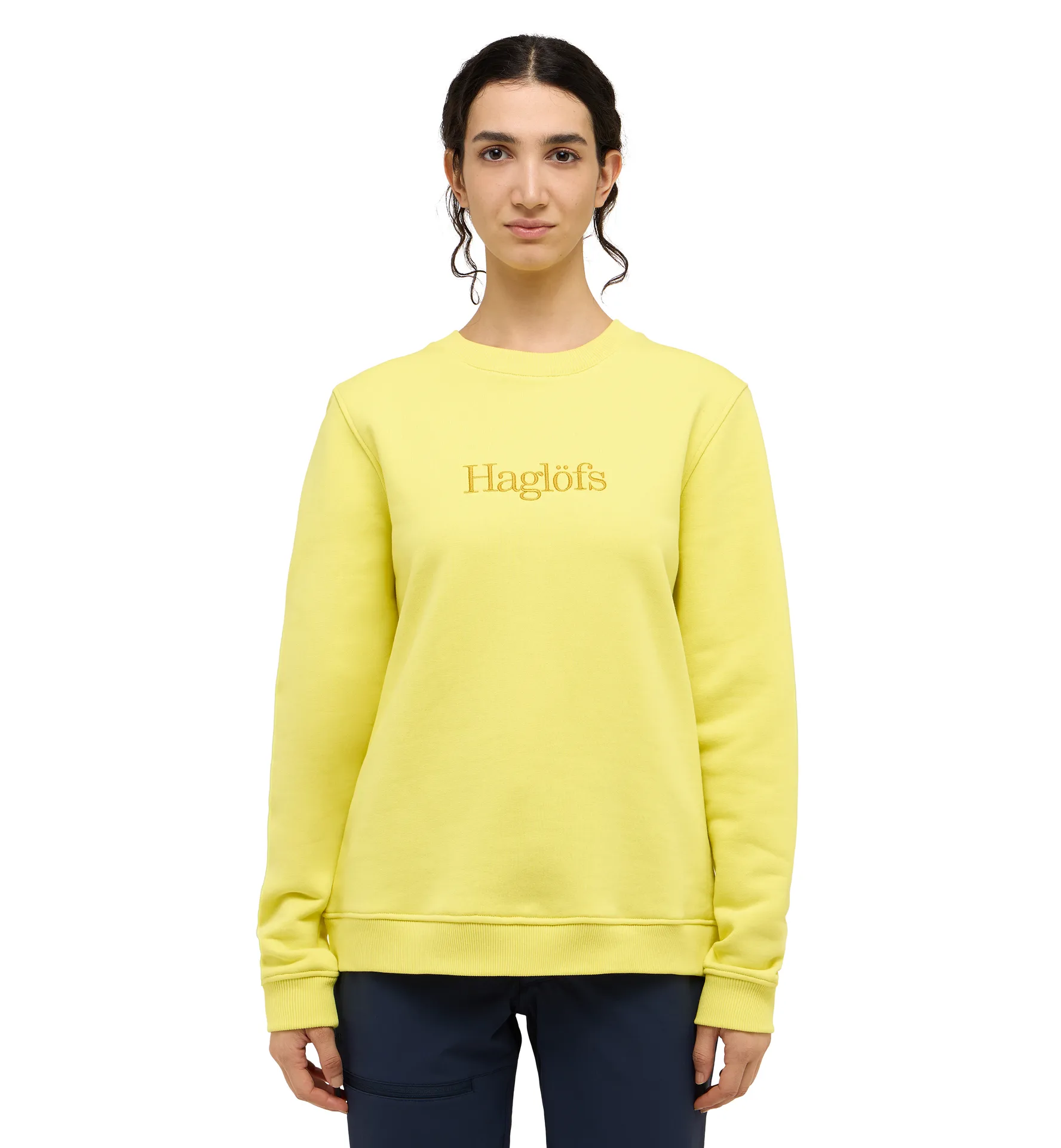 Haglöfs Crewneck Women Pale Yellow