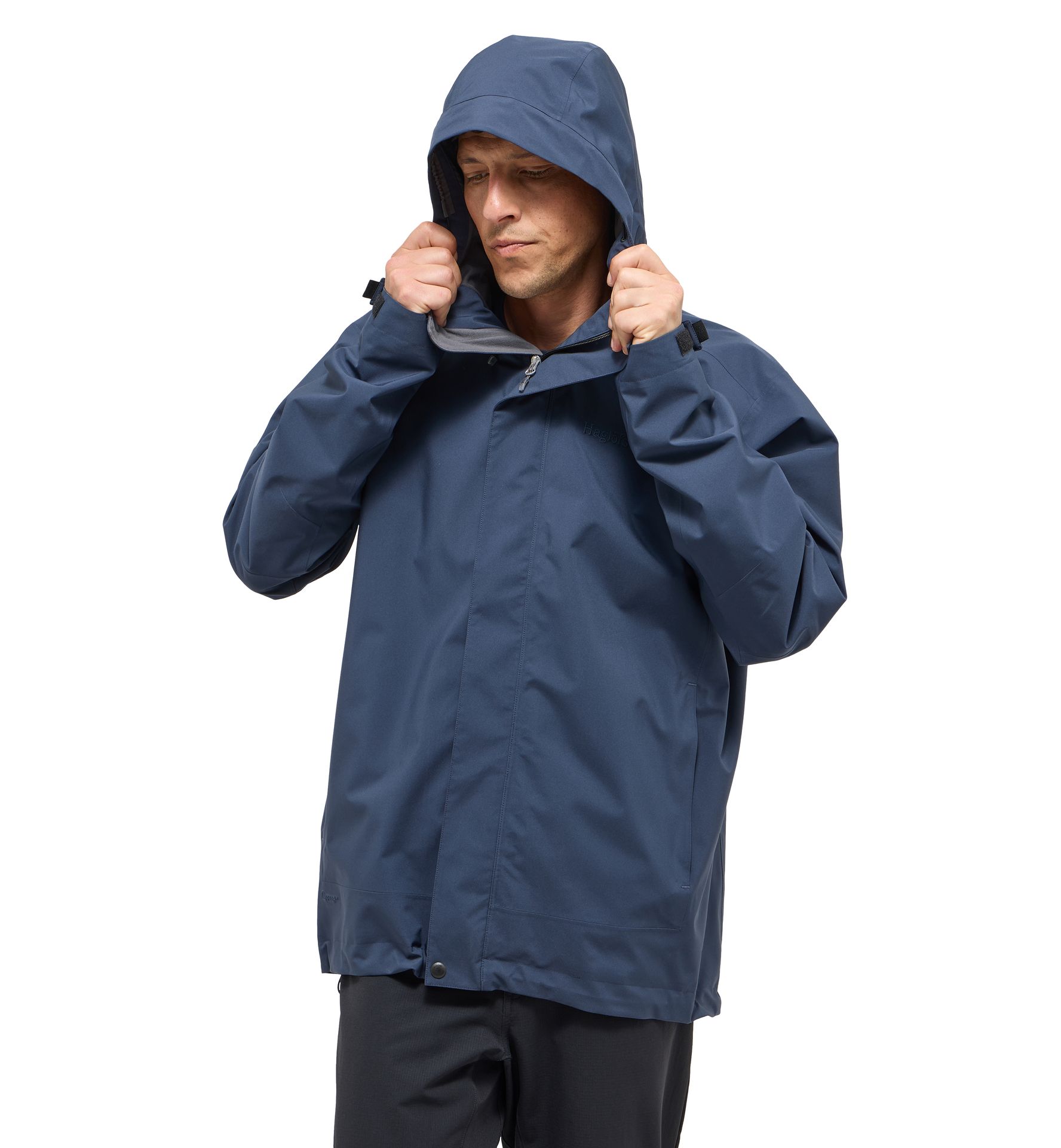 Breeze Proof Jacket Men Tarn Blue