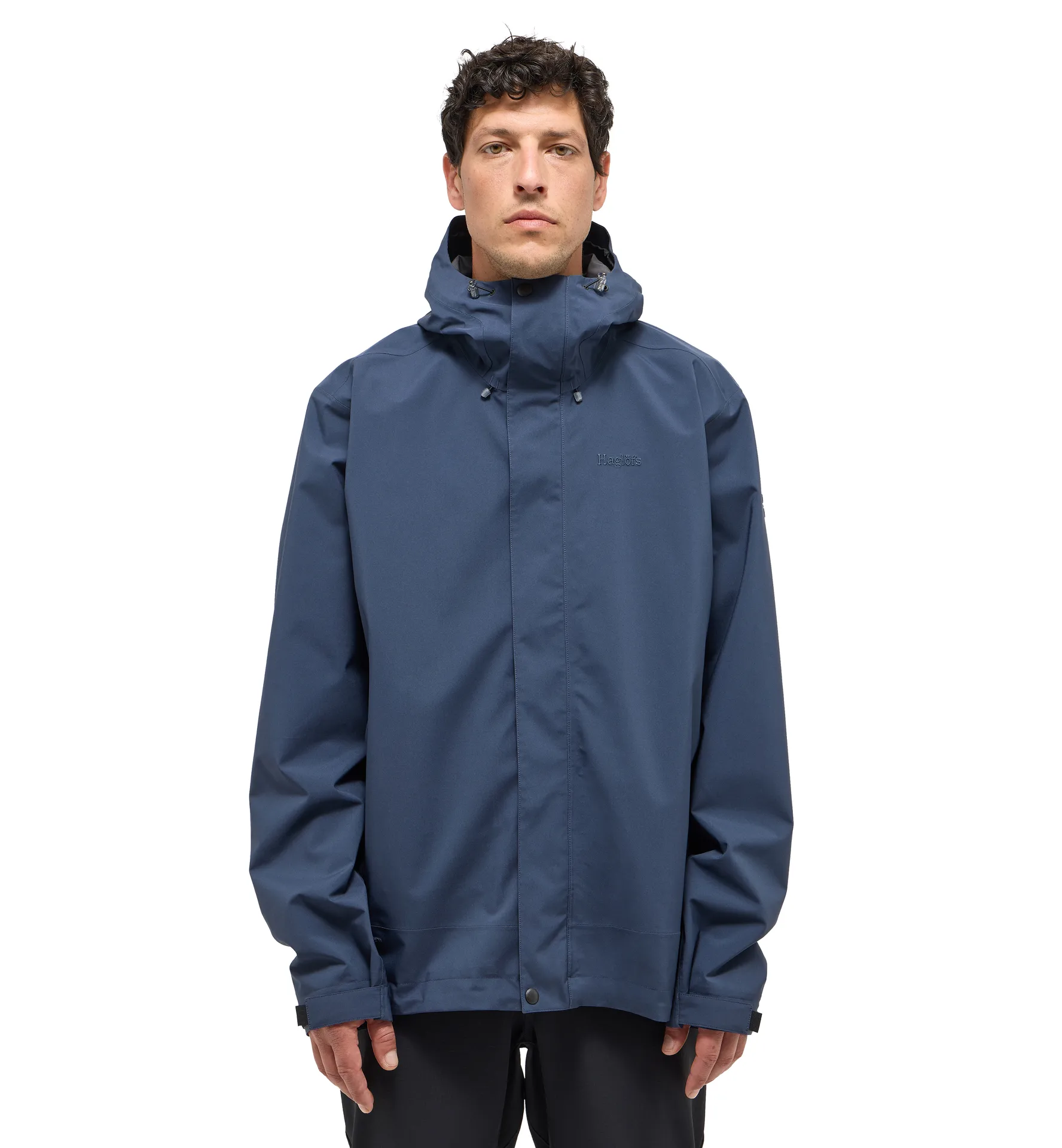 Breeze Proof Jacket Men Tarn Blue