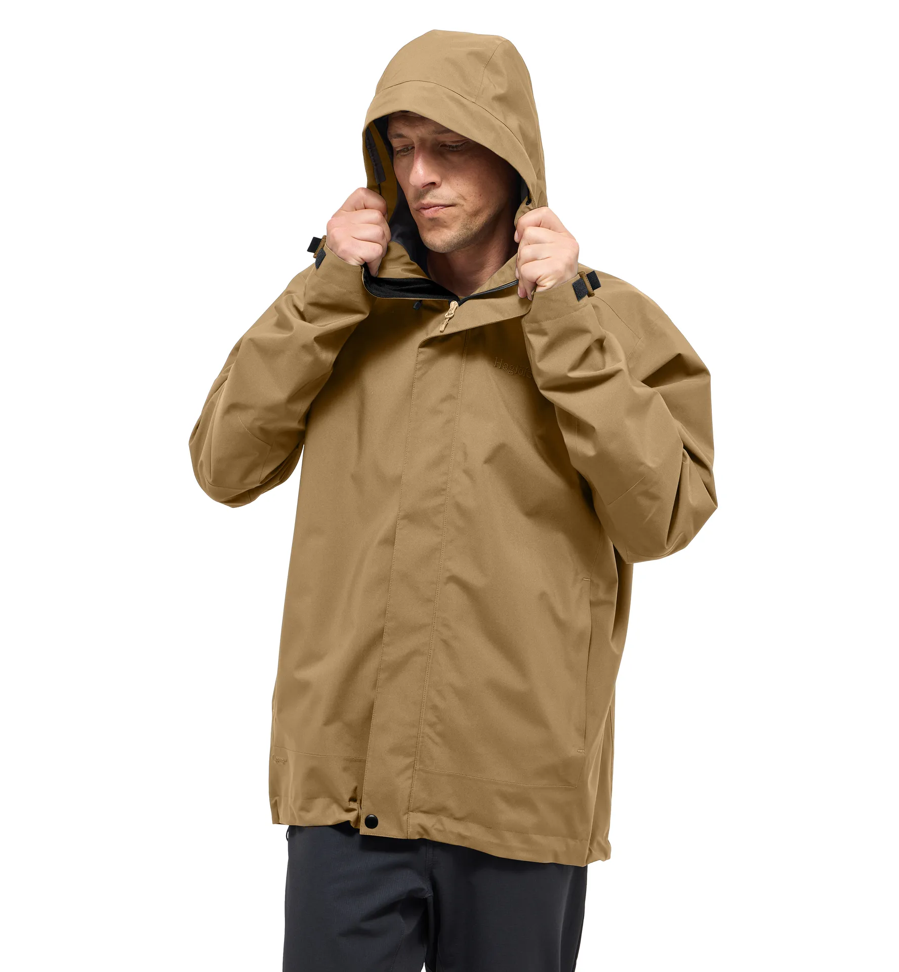 Breeze Proof Jacket Men Oak Brown
