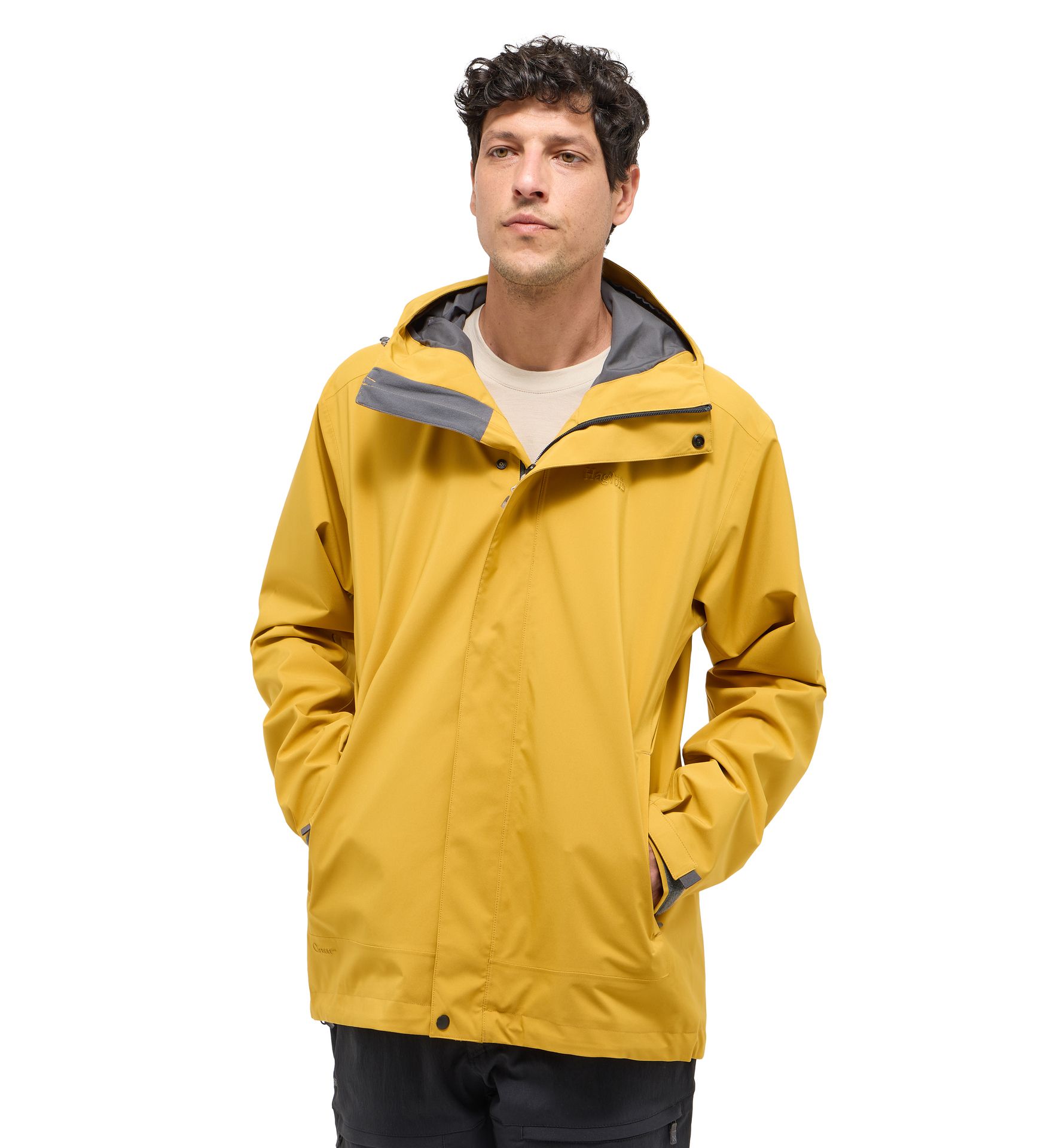 Breeze Proof Jacket Men Clay Yellow
