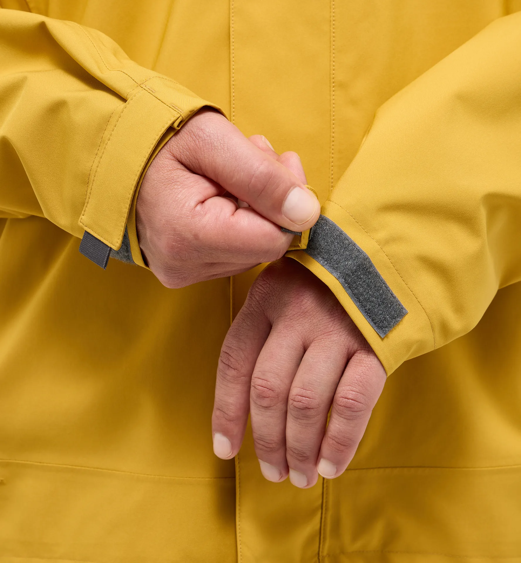 Breeze Proof Jacket Men Clay Yellow