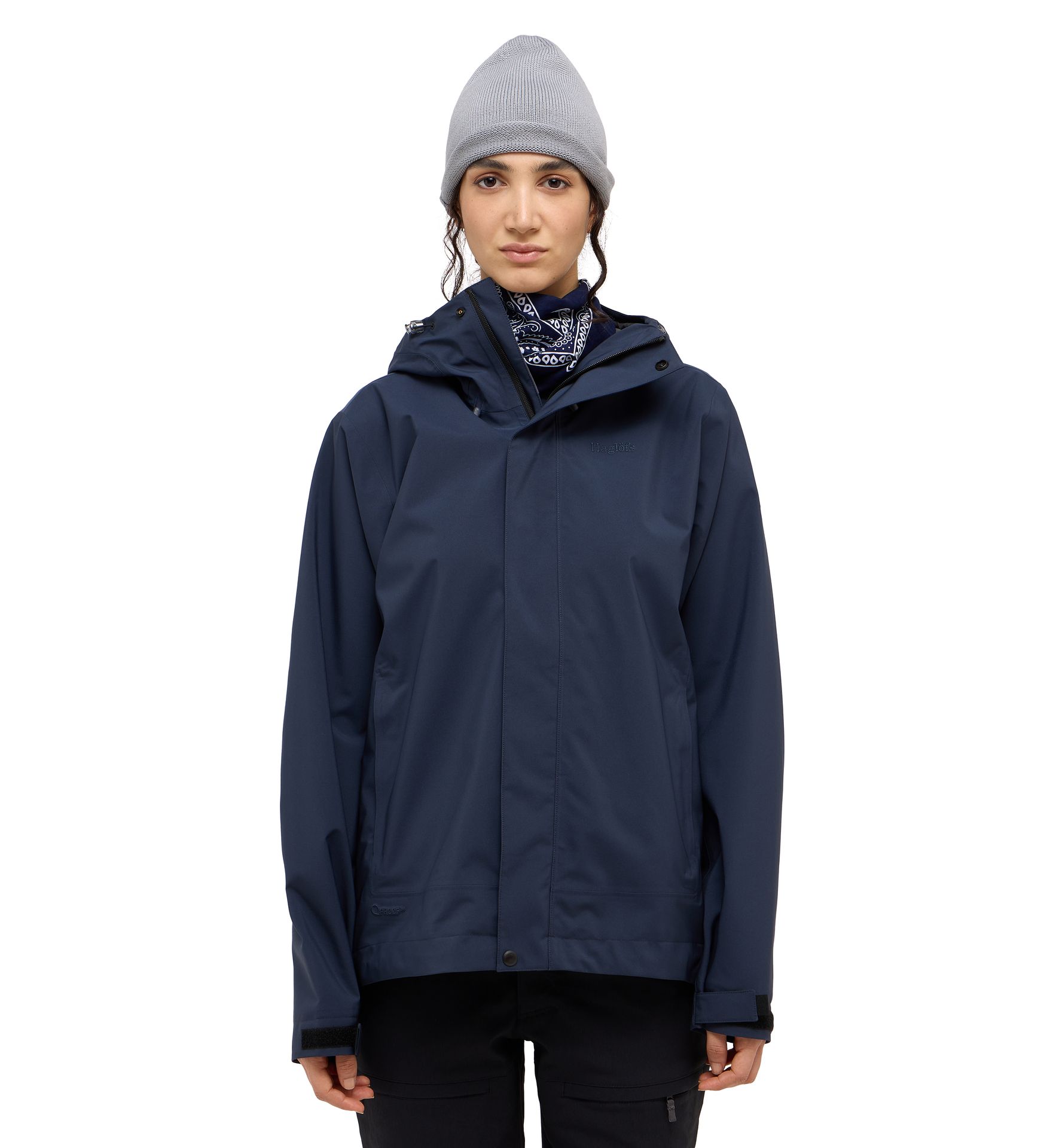 Breeze Proof Jacket Women Tarn Blue