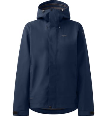 Breeze Proof Jacket Women Tarn Blue