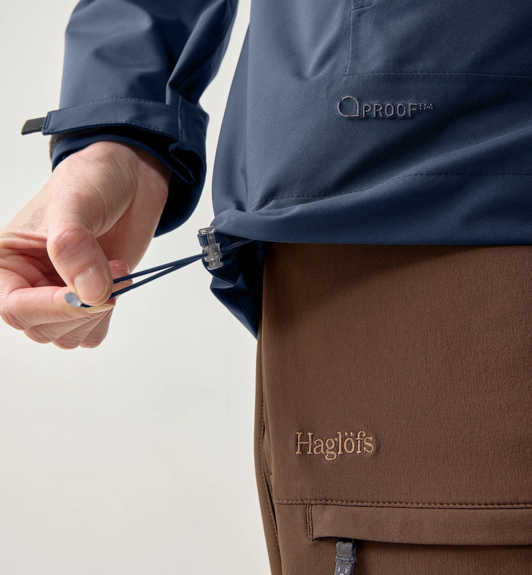 Breeze Proof Jacket Women Tarn Blue