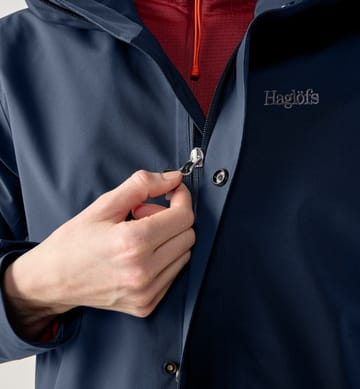 Breeze Proof Jacket Women Tarn Blue