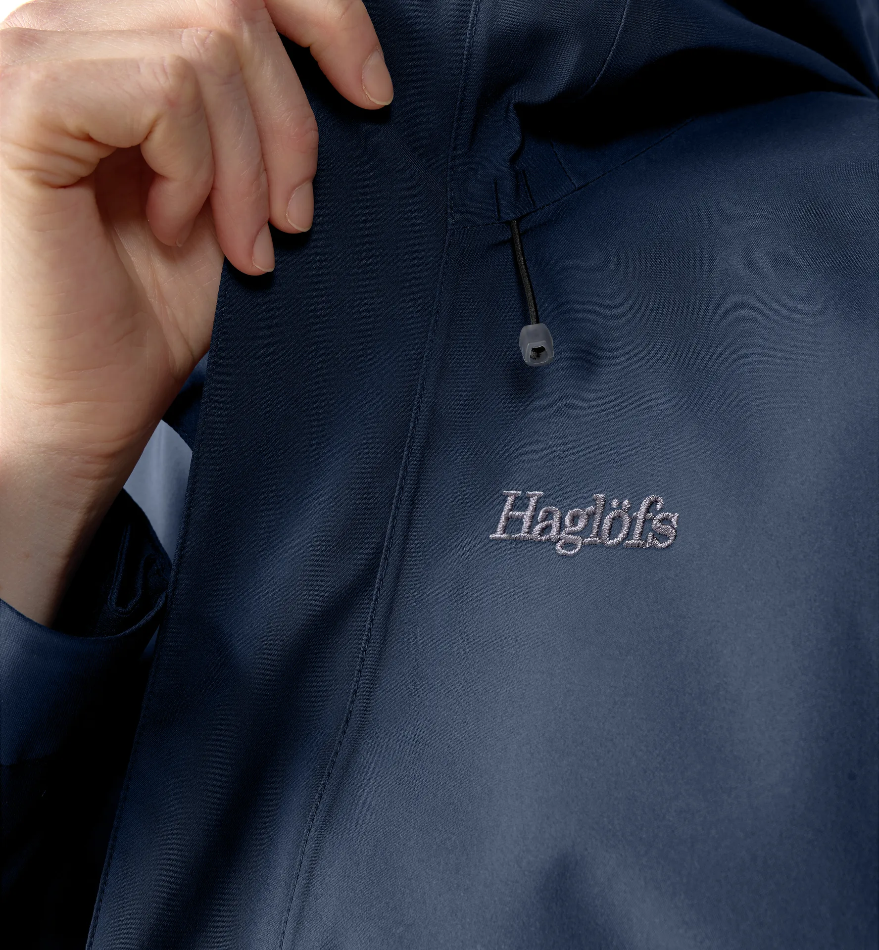 Breeze Proof Jacket Women Tarn Blue