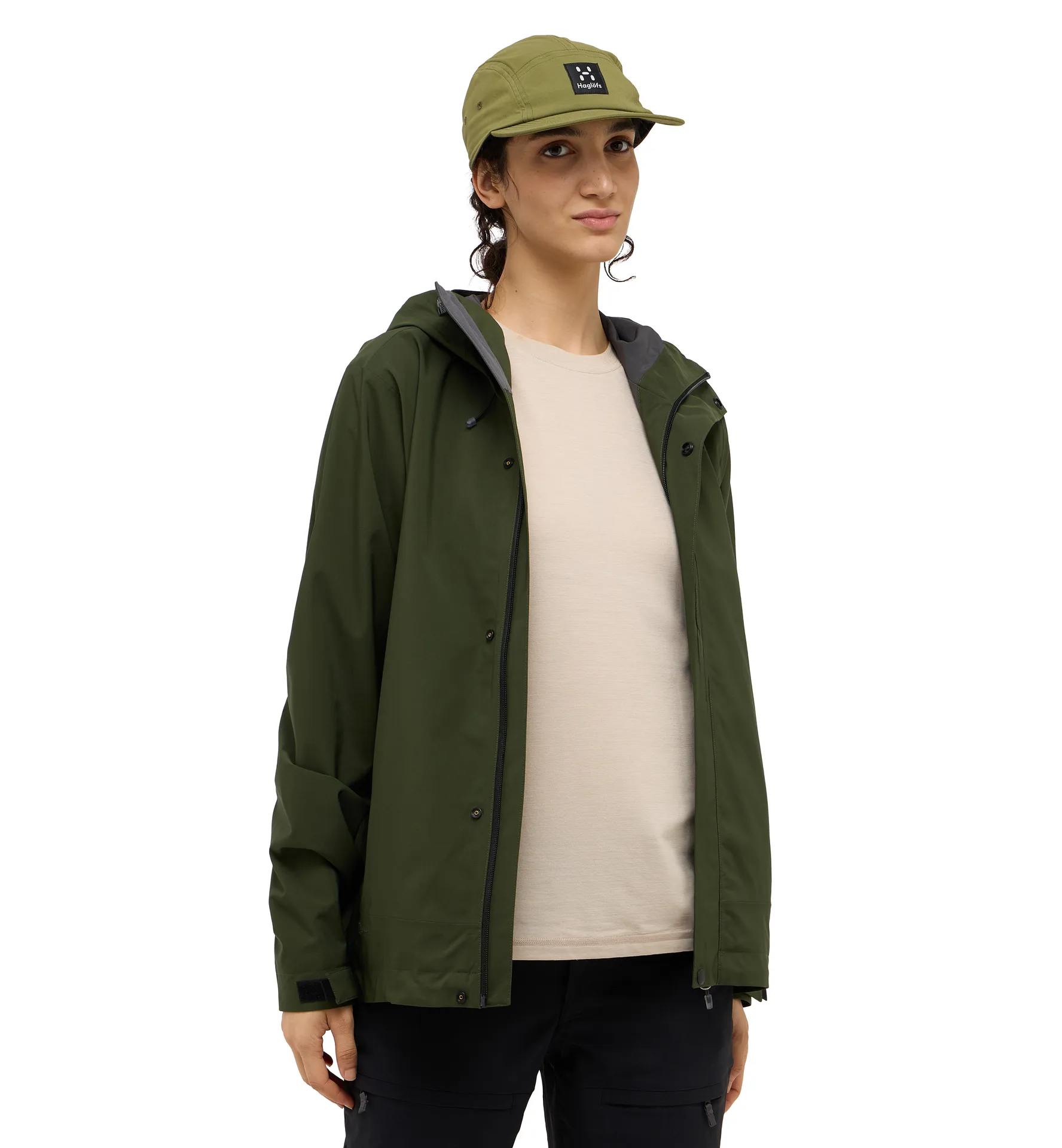 Breeze Proof Jacket Women Seaweed Green