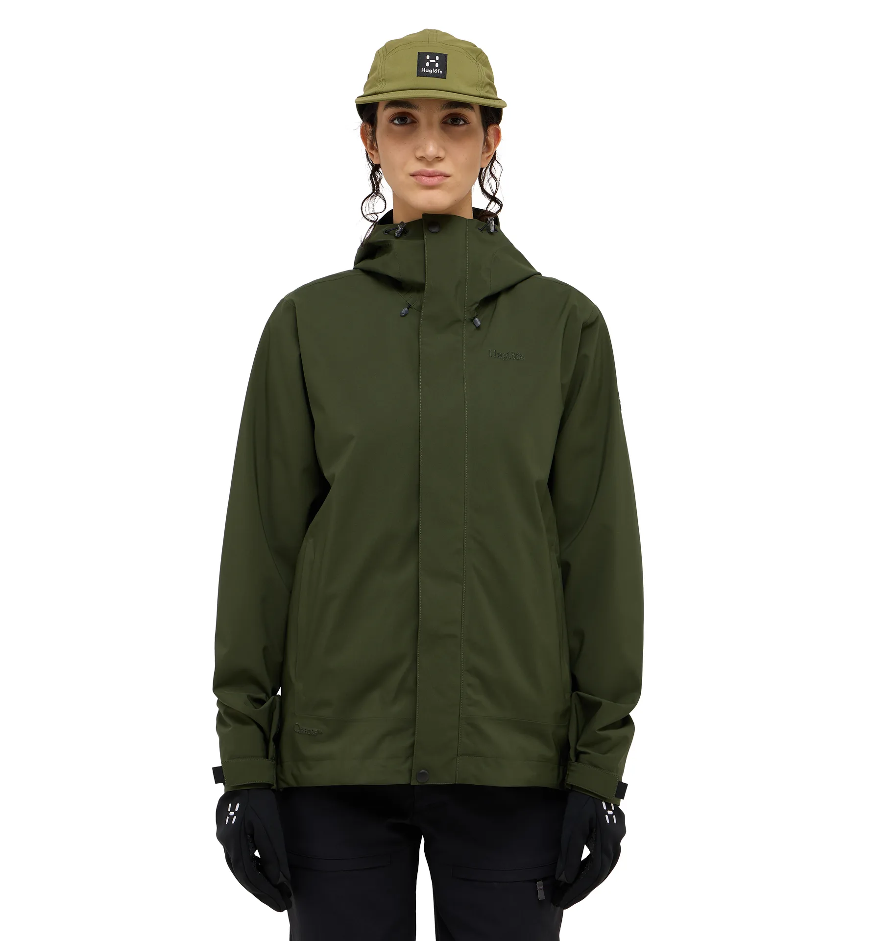 Breeze Proof Jacket Women Seaweed Green
