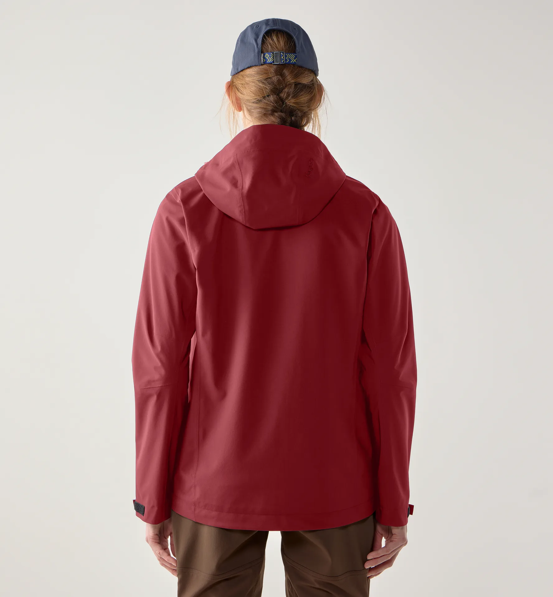 Breeze Proof Jacket Women Carmine Red
