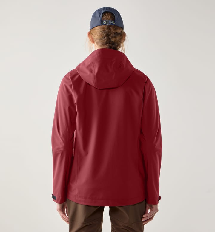 Breeze Proof Jacket Women Carmine Red Breeze Proof Jacket Women Carmine Red