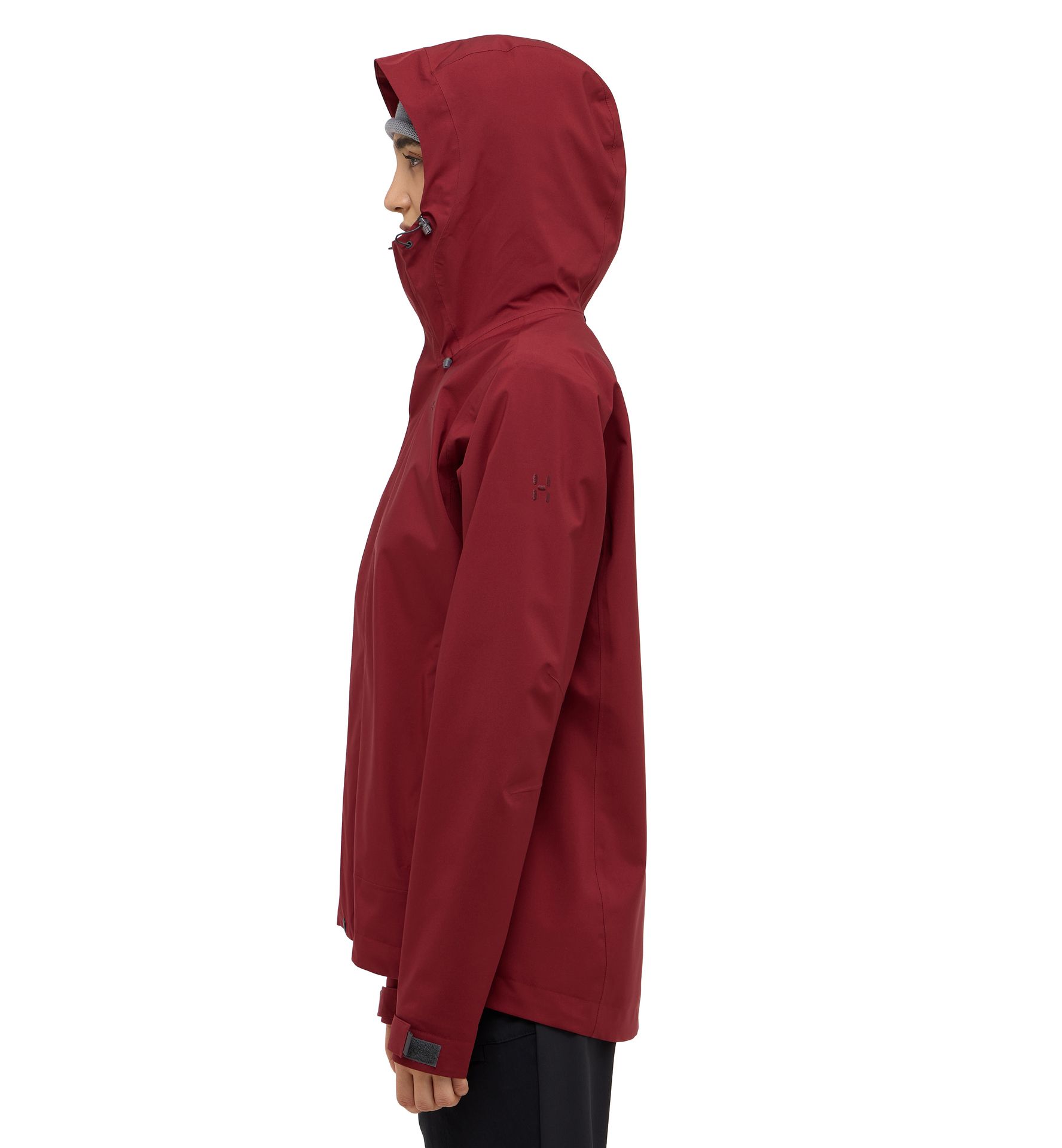 Breeze Proof Jacket Women Carmine Red