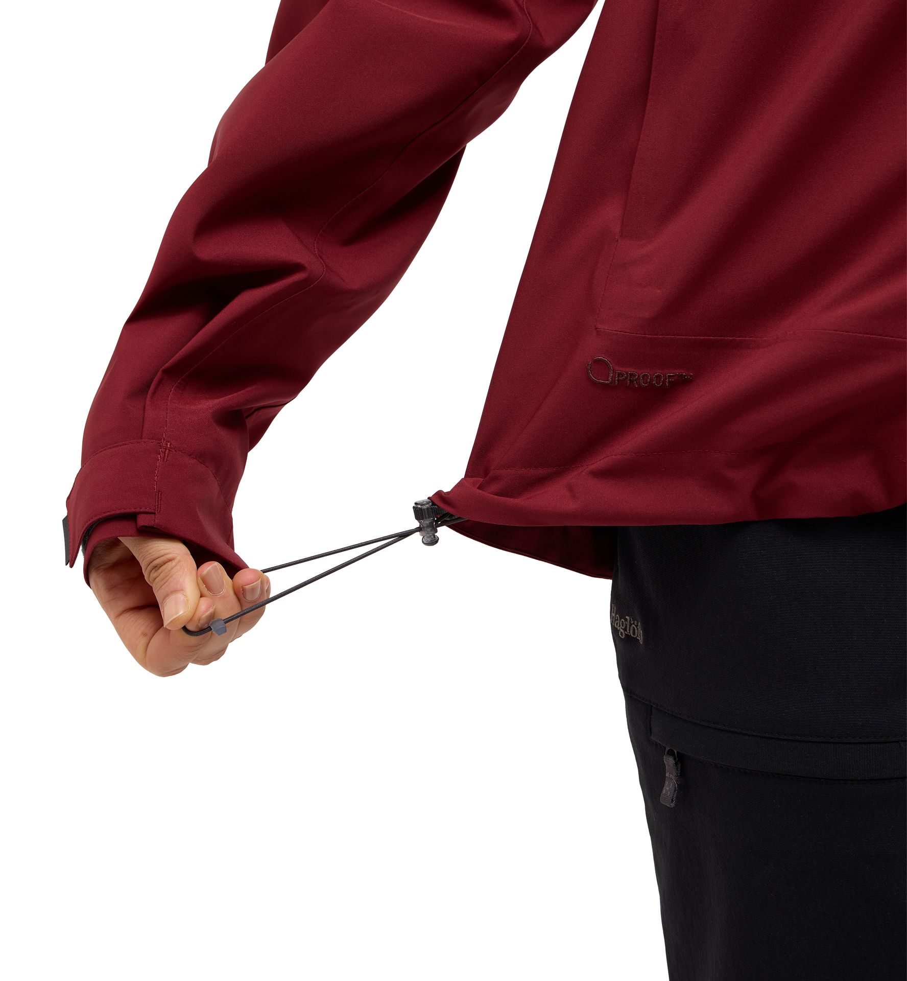 Breeze Proof Jacket Women Carmine Red