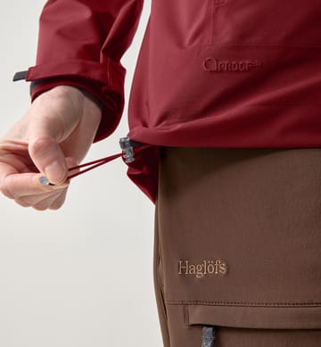 Breeze Proof Jacket Women Carmine Red