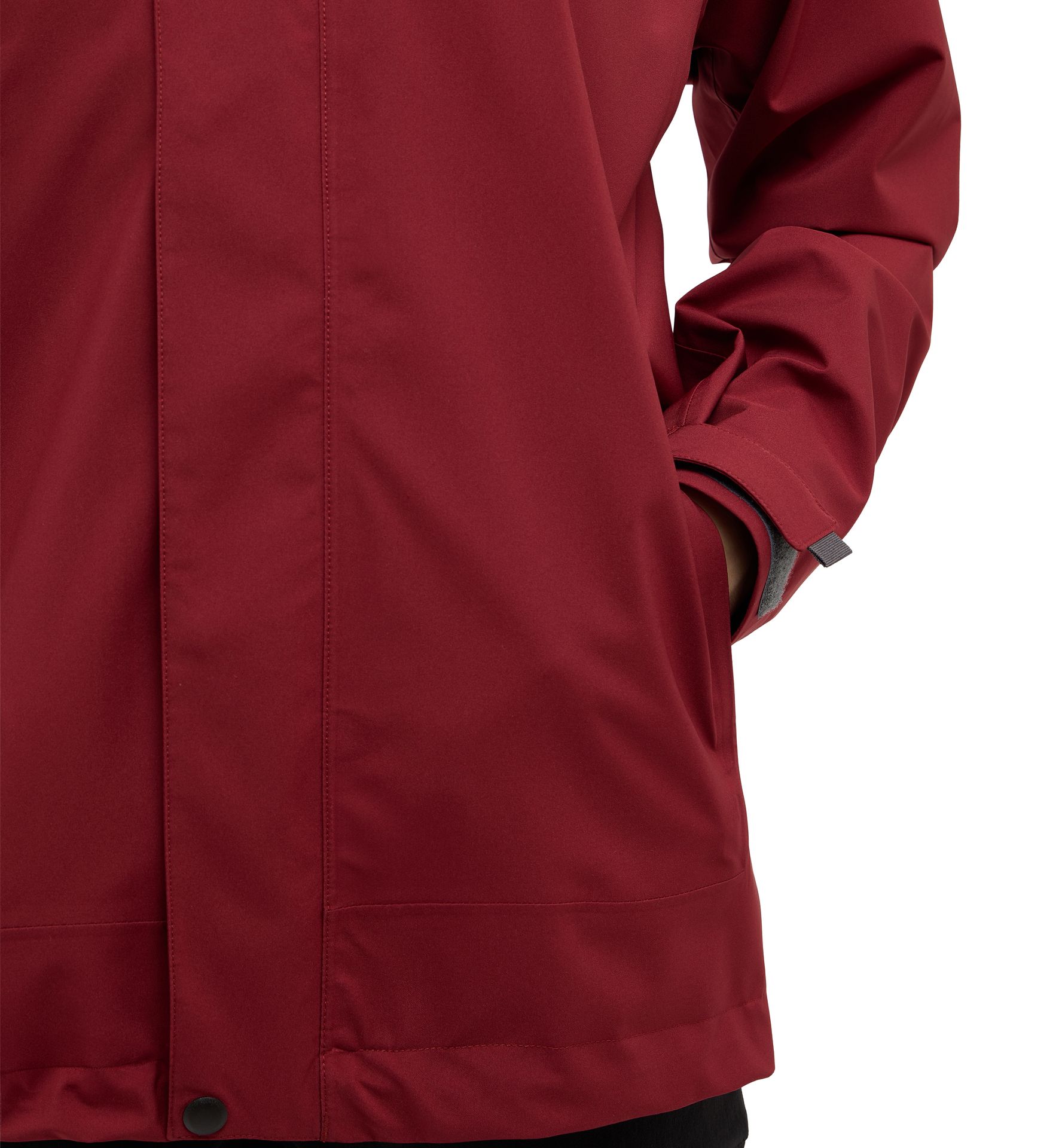Breeze Proof Jacket Women Carmine Red