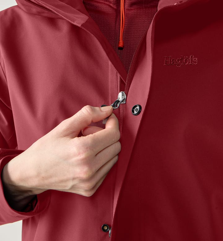 Breeze Proof Jacket Women Carmine Red Breeze Proof Jacket Women Carmine Red