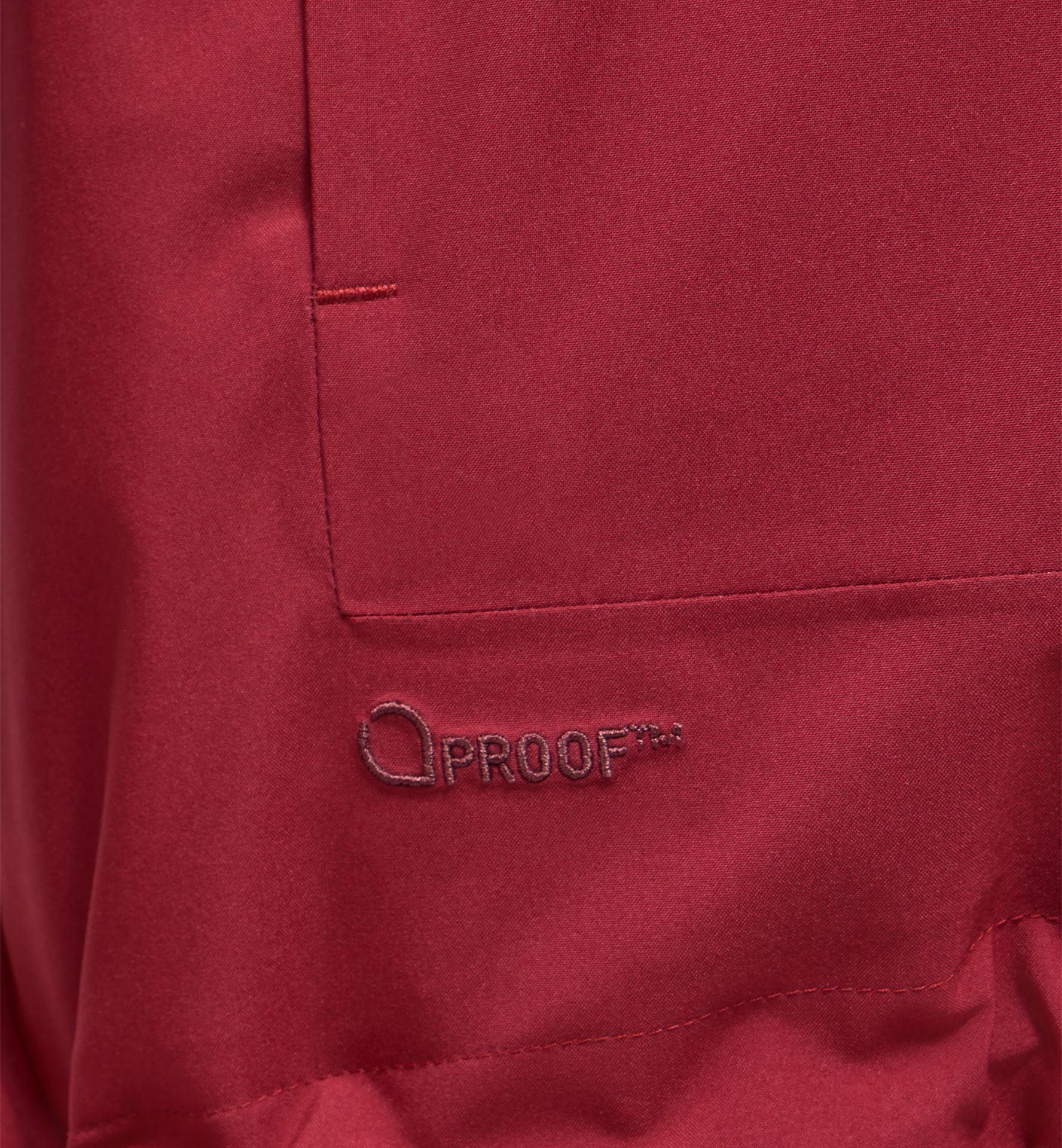 Breeze Proof Jacket Women Carmine Red