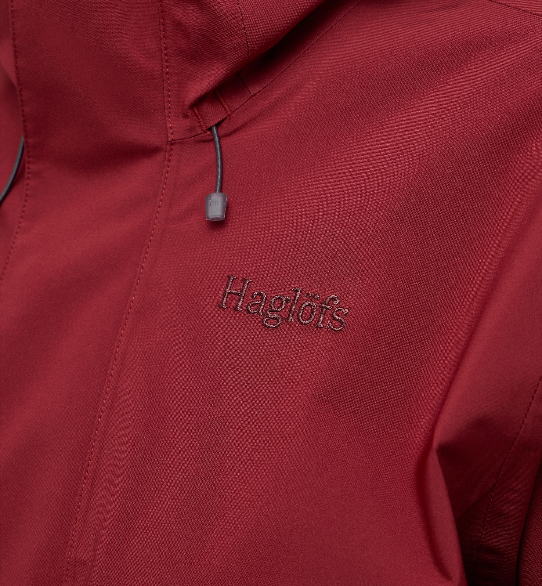 Breeze Proof Jacket Women Carmine Red