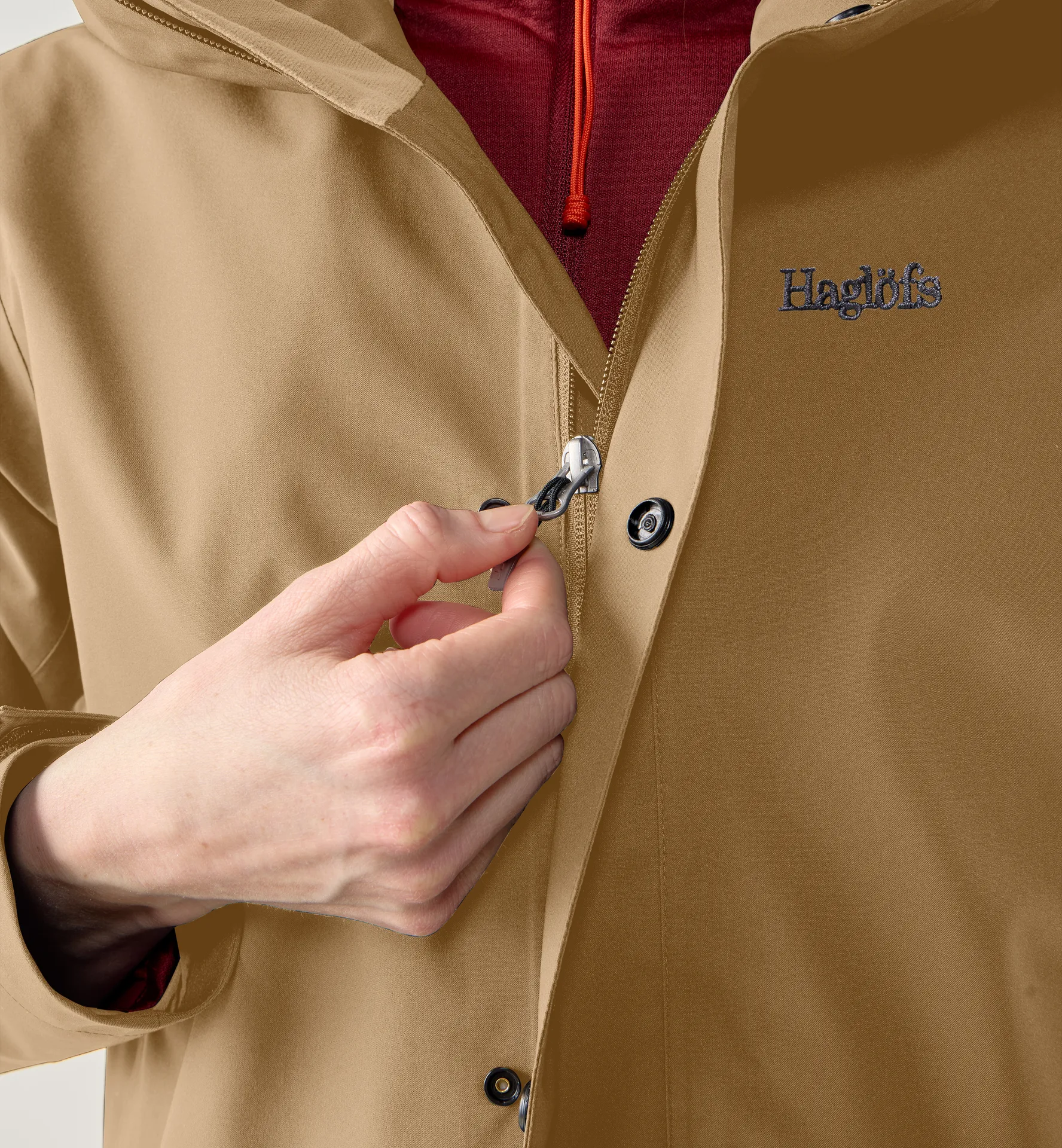 Breeze Proof Jacket Women Oak Brown