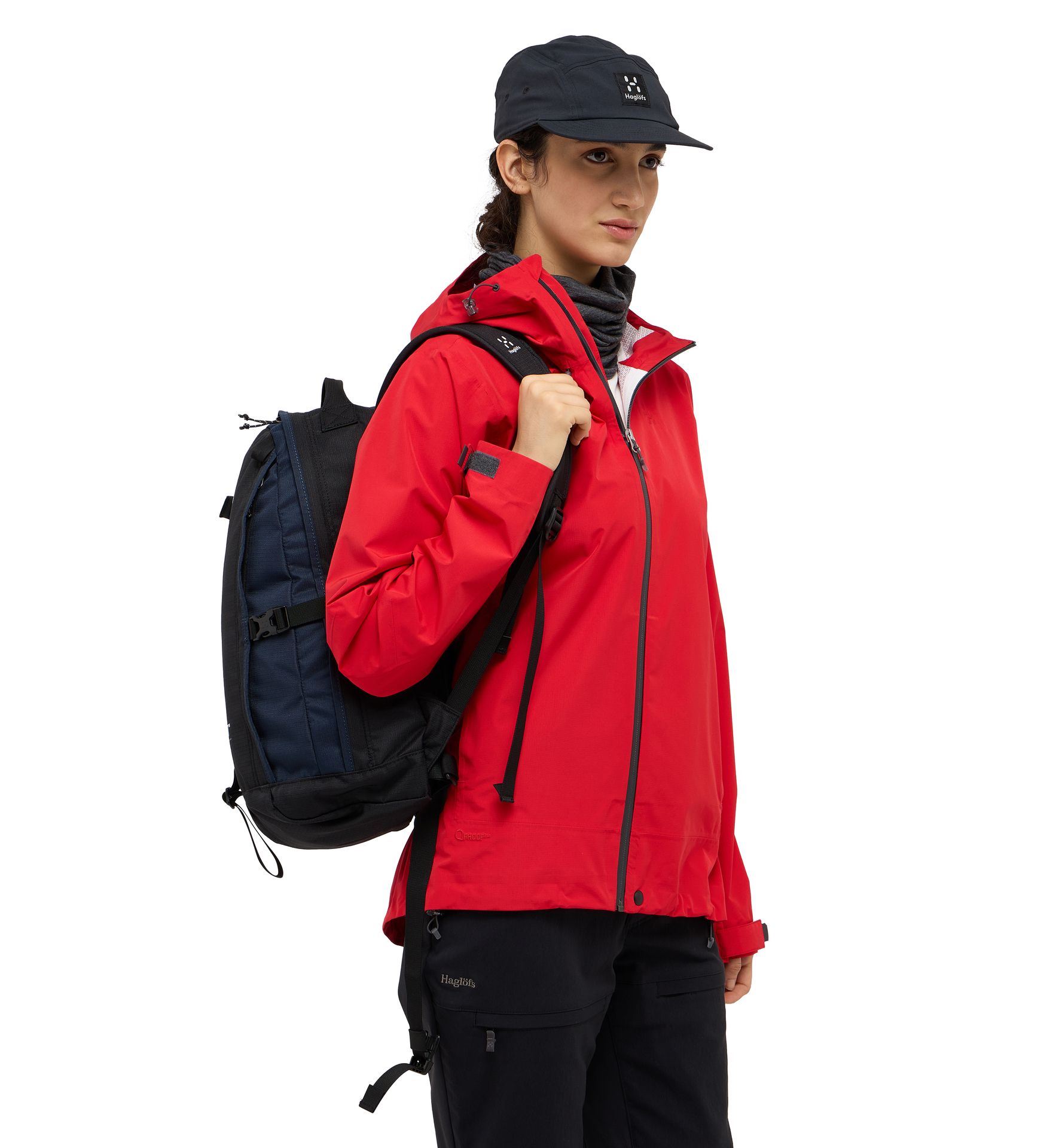 Rosson Proof Jacket Women Bright Red