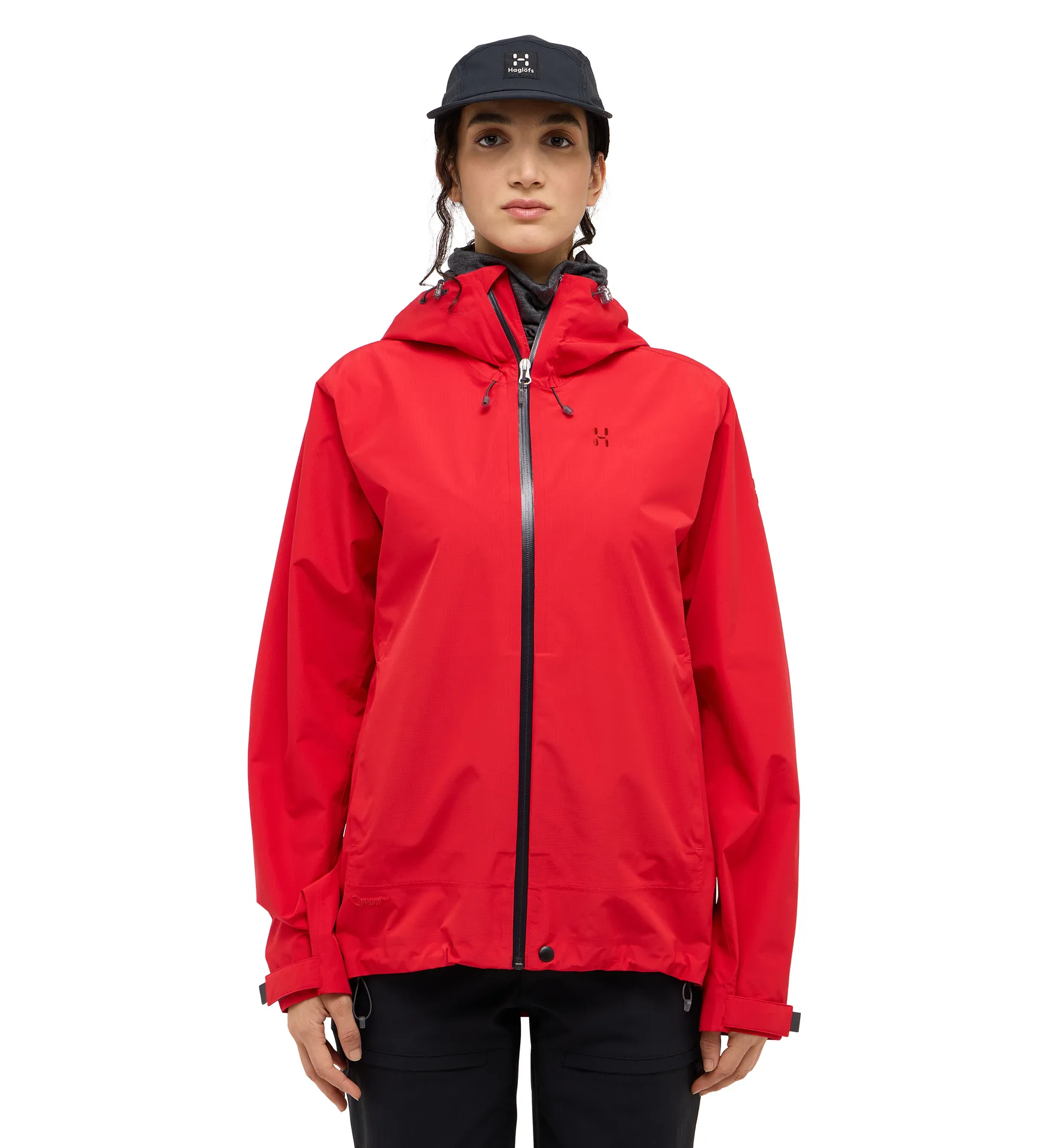 Rosson Proof Jacket Women Bright Red