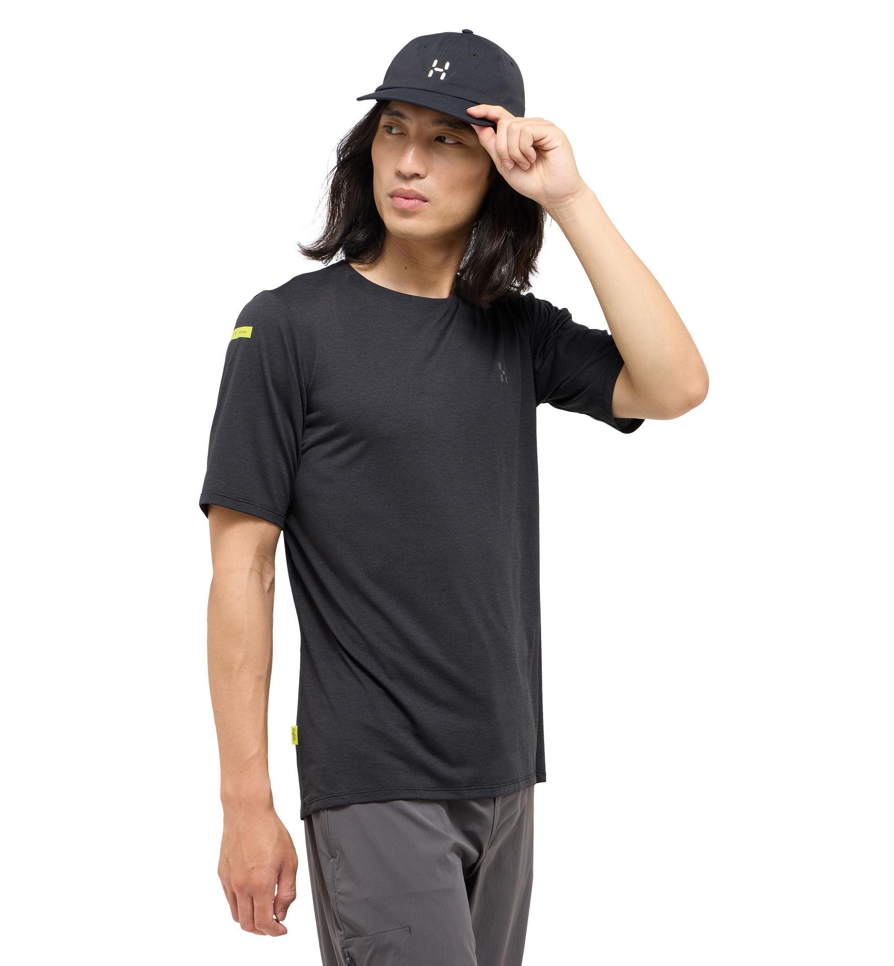 L.I.M Ridge Tee Men True Black