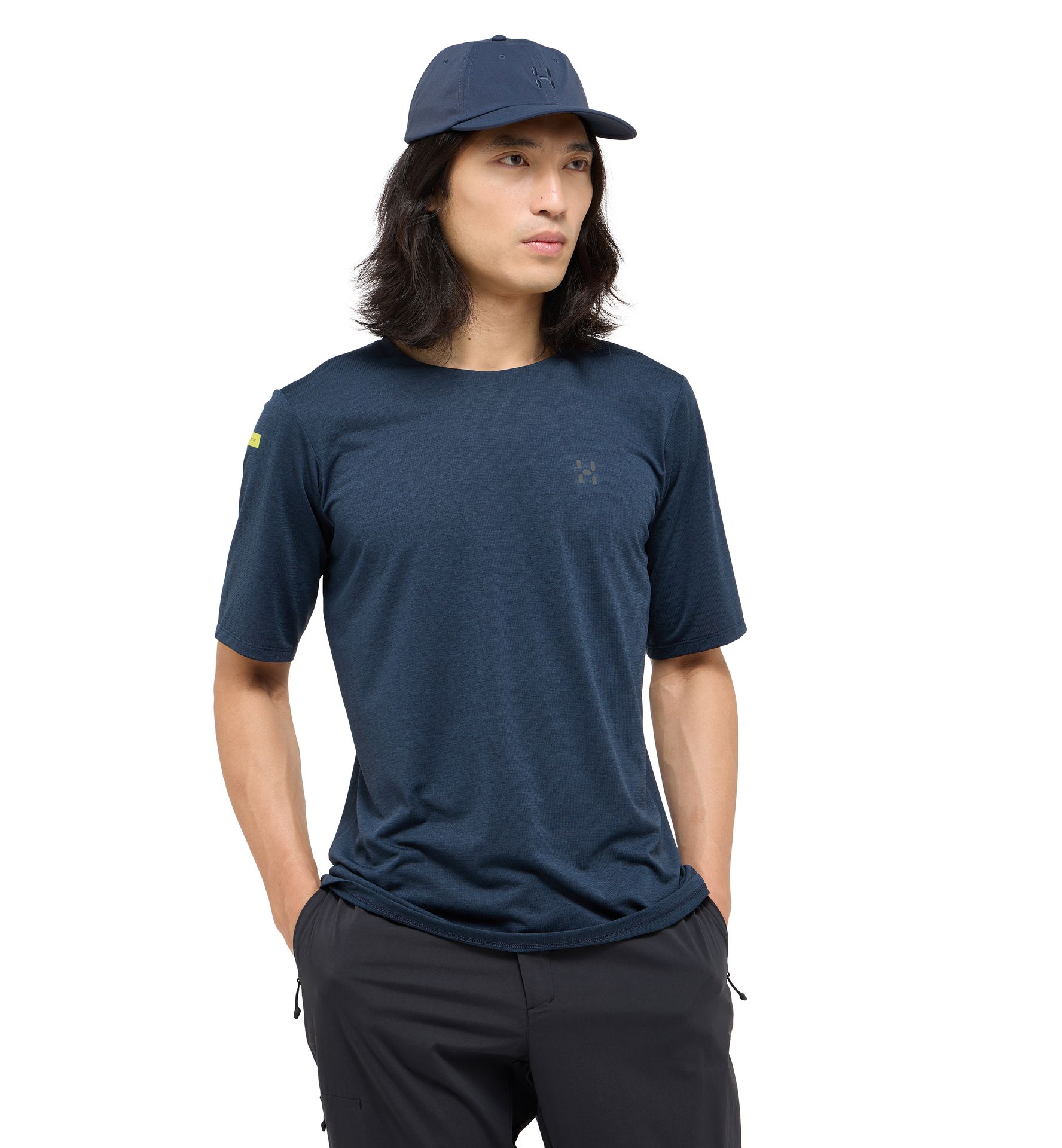 L.I.M Ridge Tee Men Tarn Blue