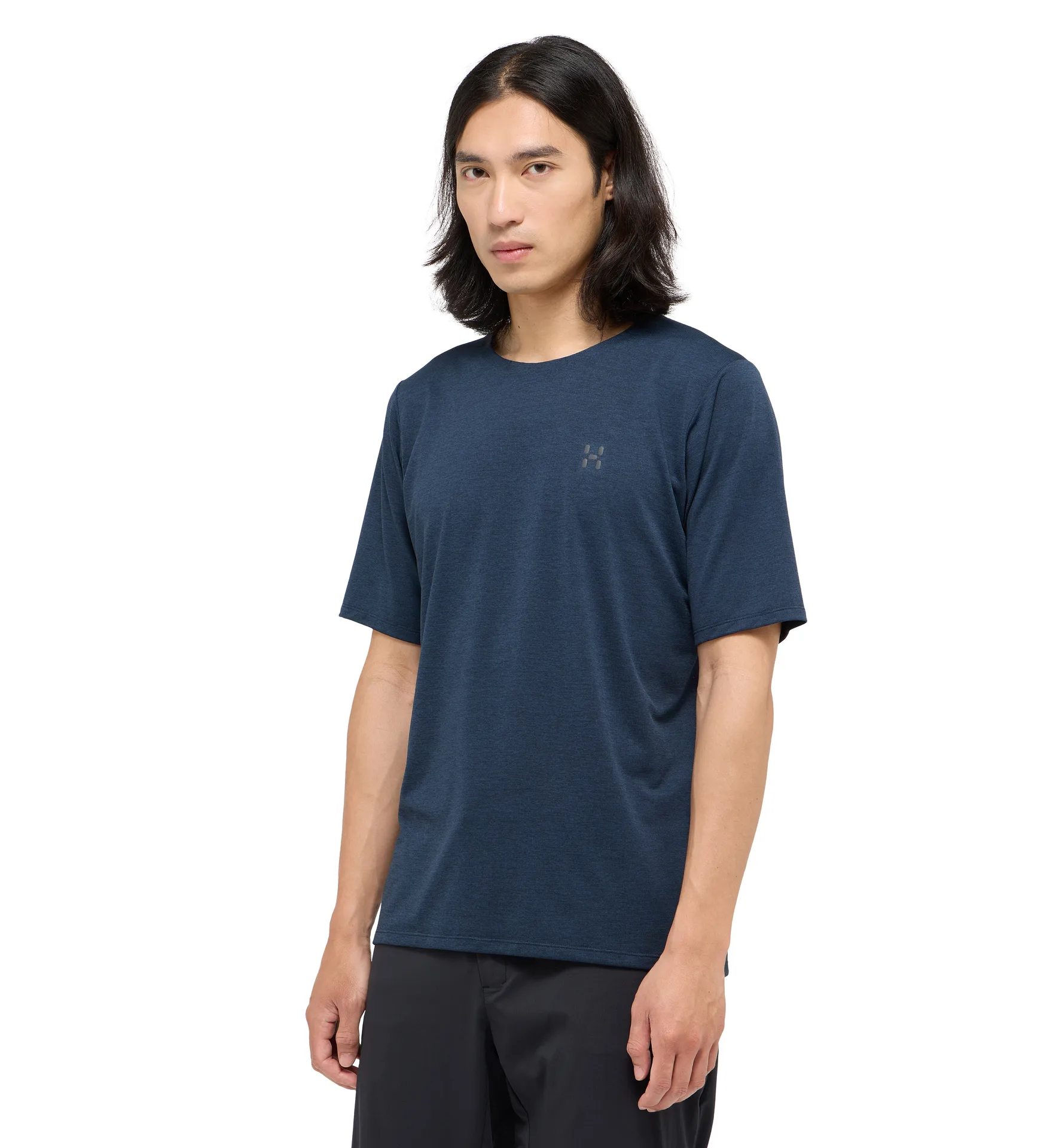 L.I.M Ridge Tee Men Tarn Blue