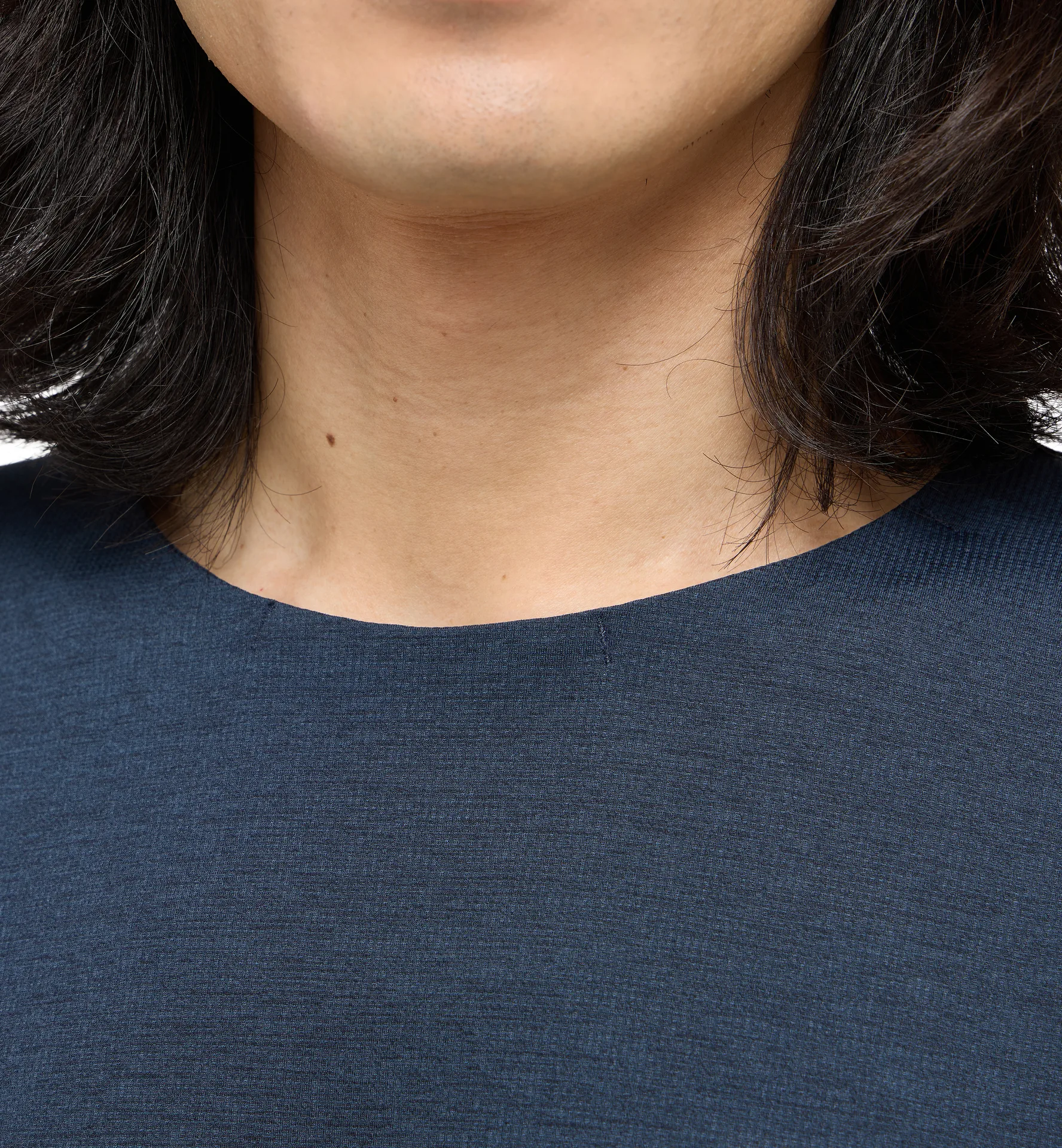 L.I.M Ridge Tee Men Tarn Blue