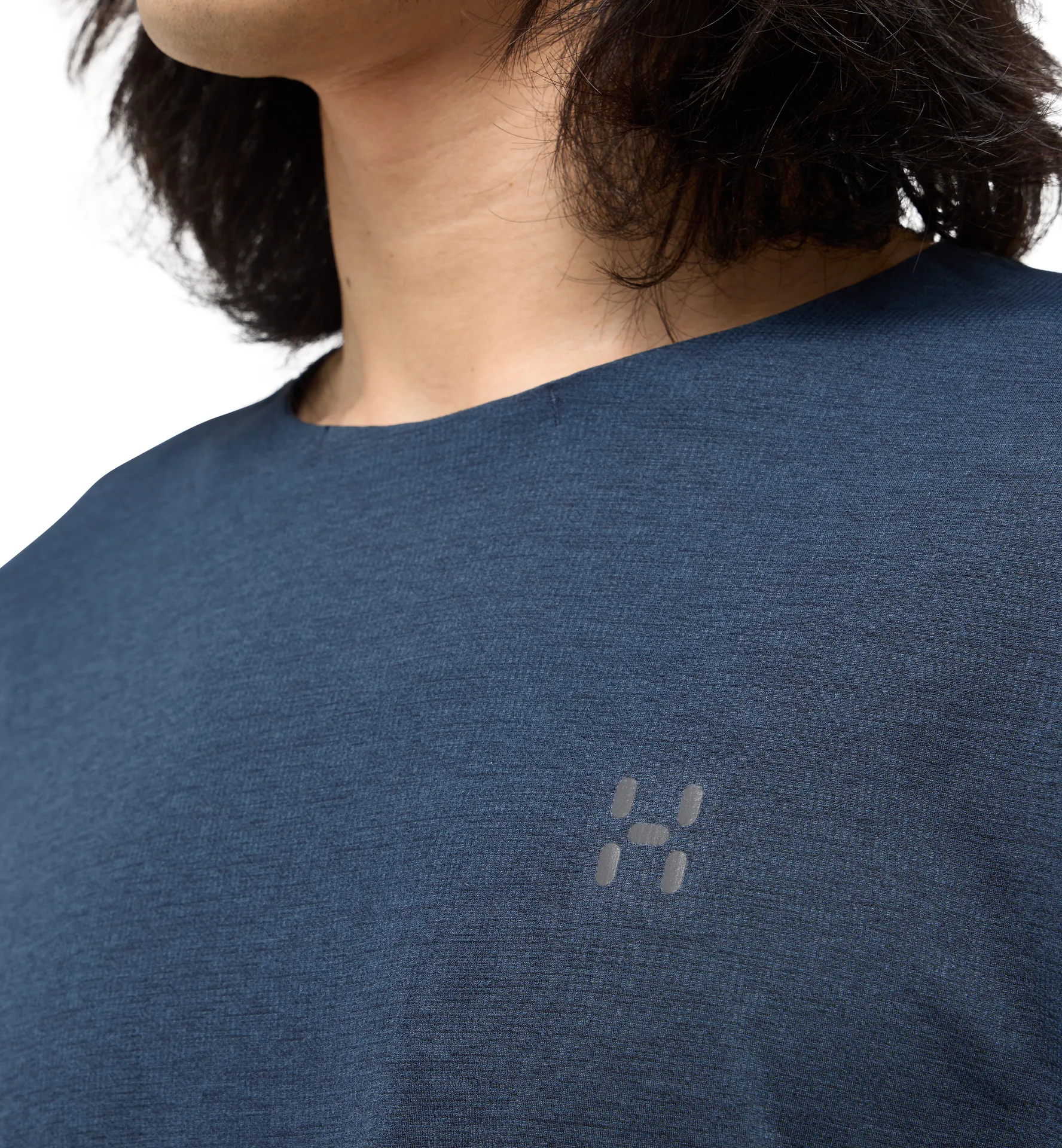 L.I.M Ridge Tee Men Tarn Blue