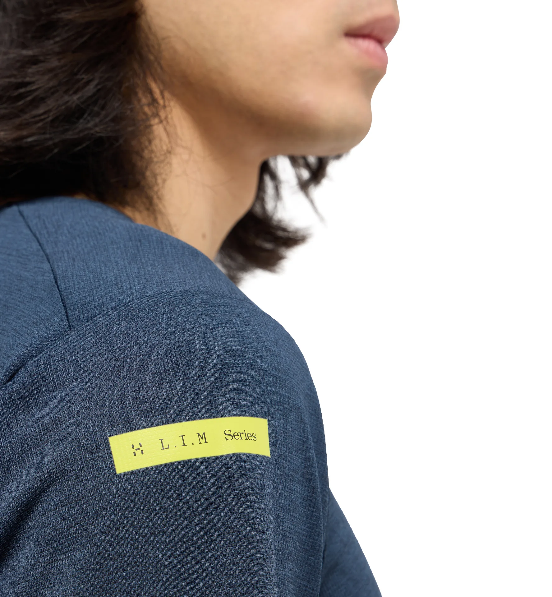 L.I.M Ridge Tee Men Tarn Blue