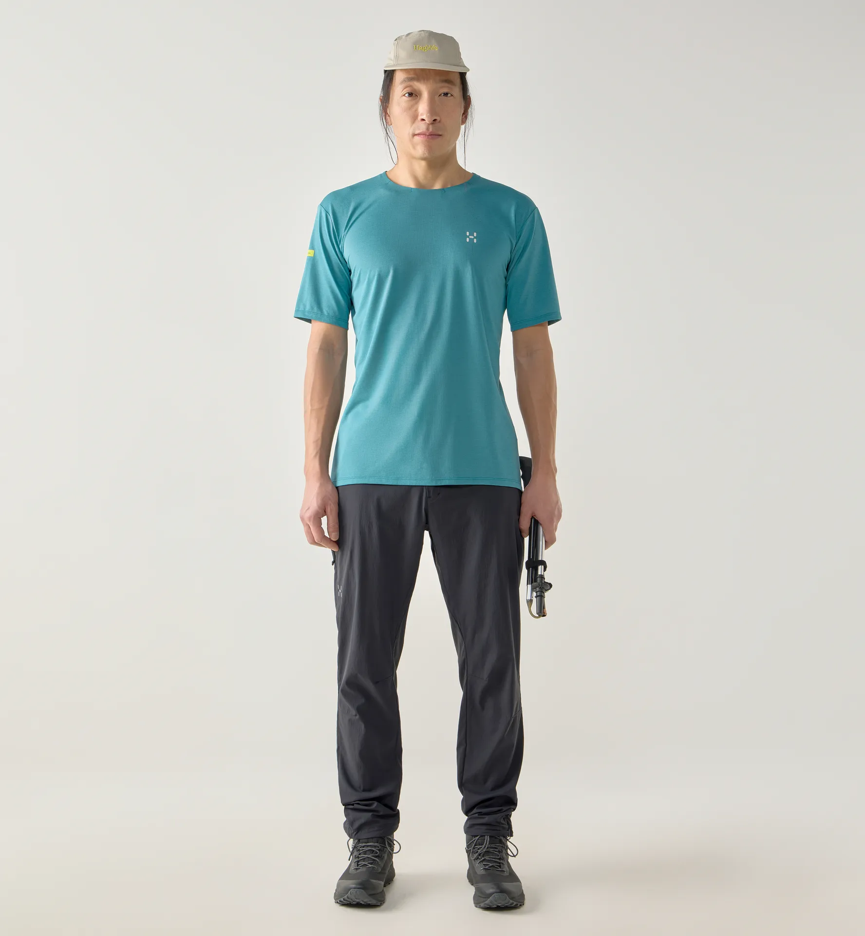 L.I.M Ridge Tee Men Mountain Teal