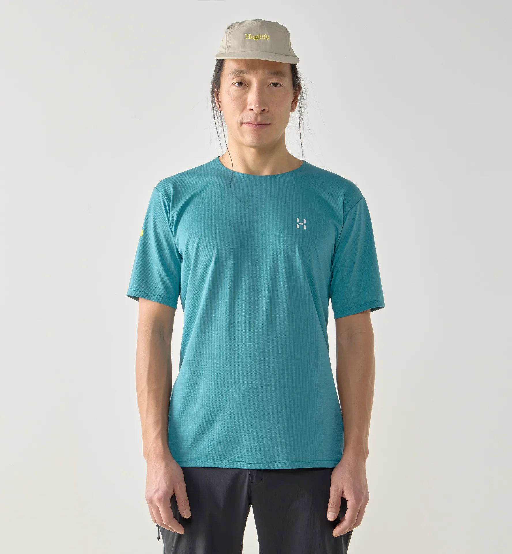 L.I.M Ridge Tee Men Mountain Teal