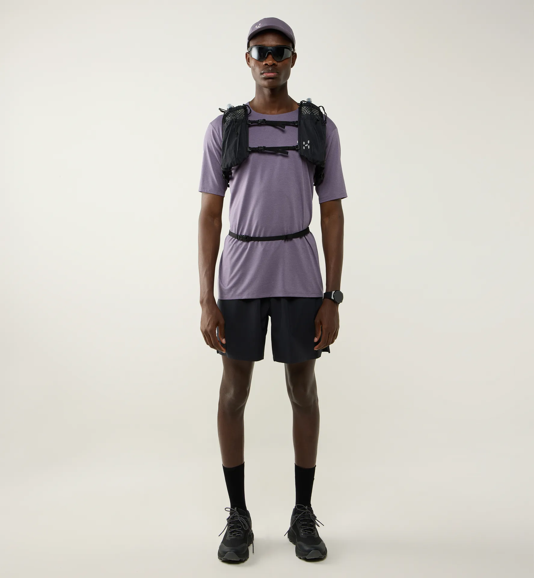 L.I.M Ridge Tee Men Purple Fog