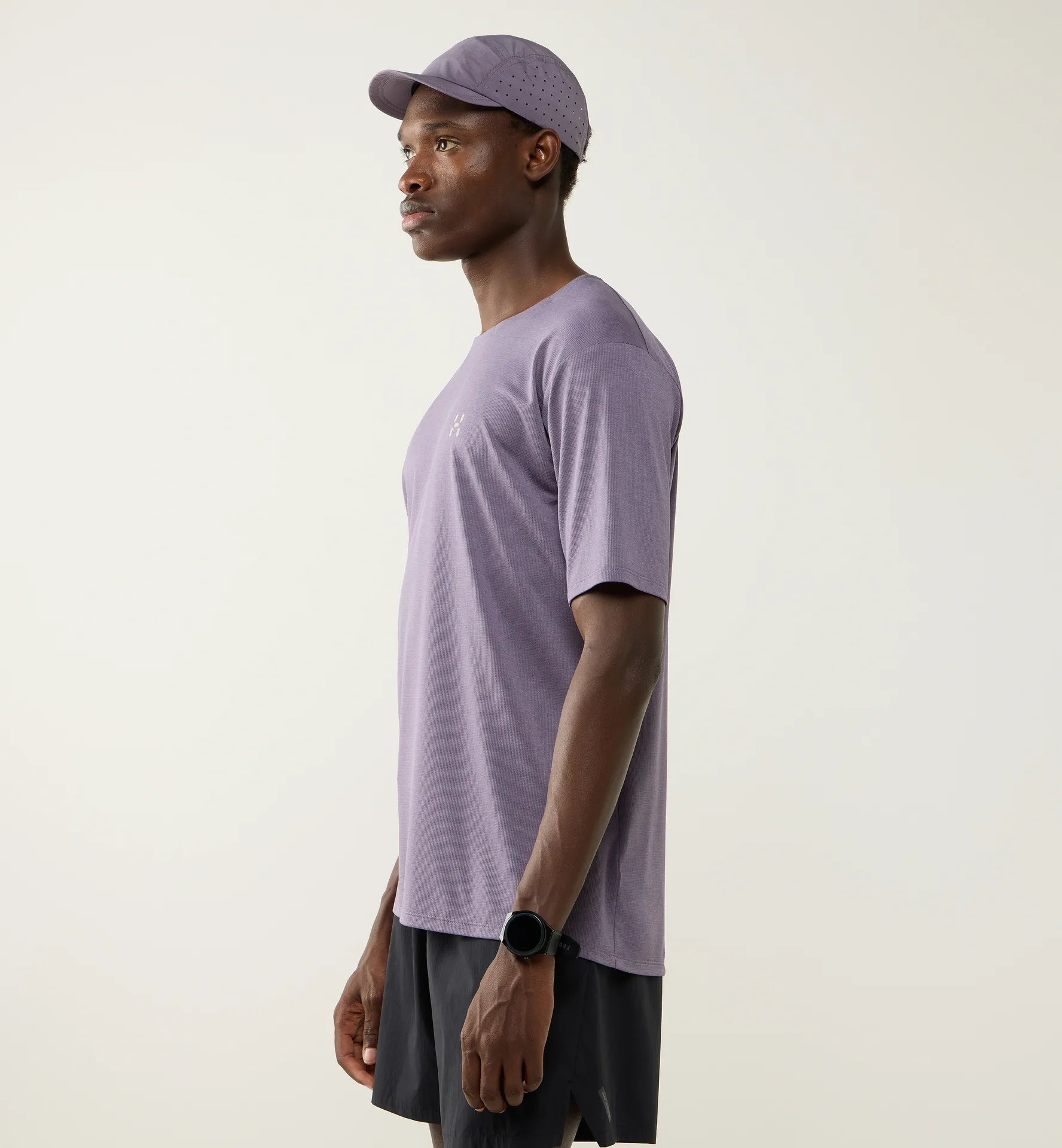 L.I.M Ridge Tee Men Purple Fog