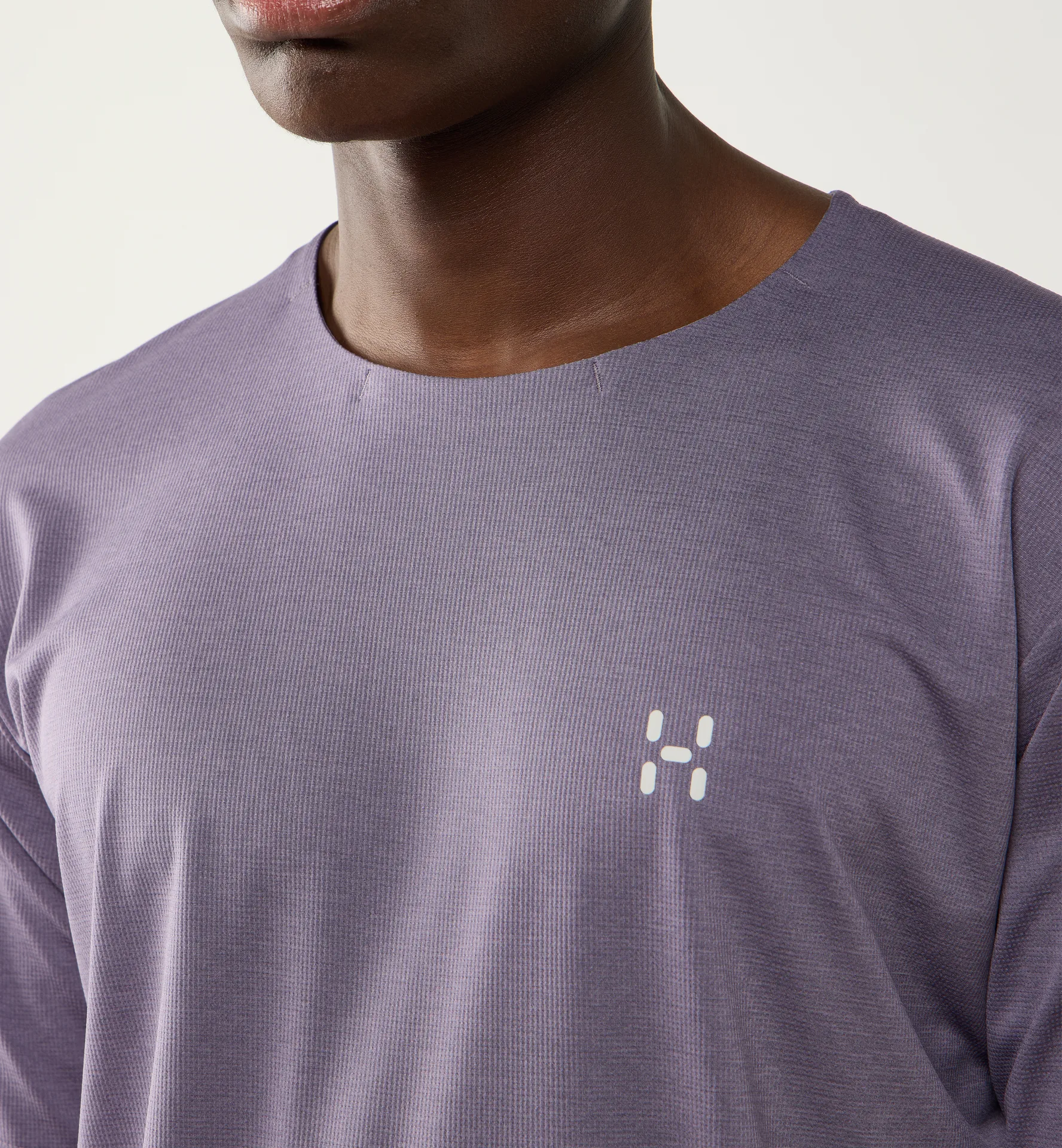 L.I.M Ridge Tee Men Purple Fog