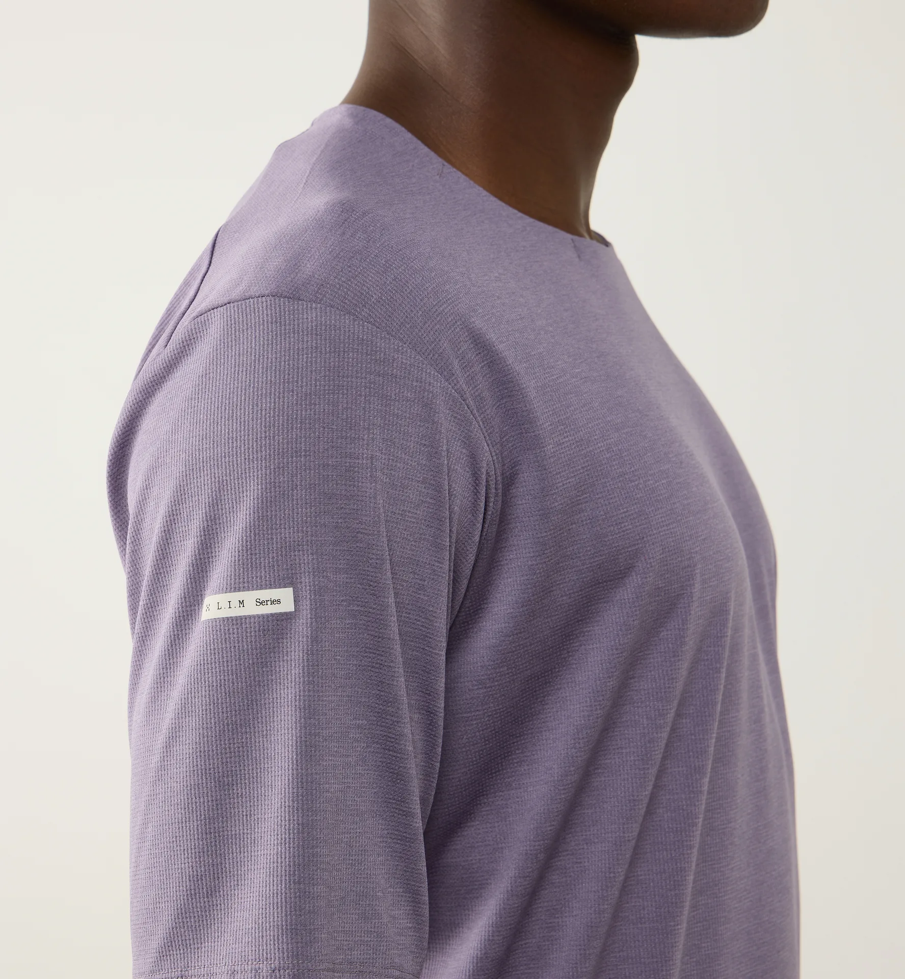 L.I.M Ridge Tee Men Purple Fog