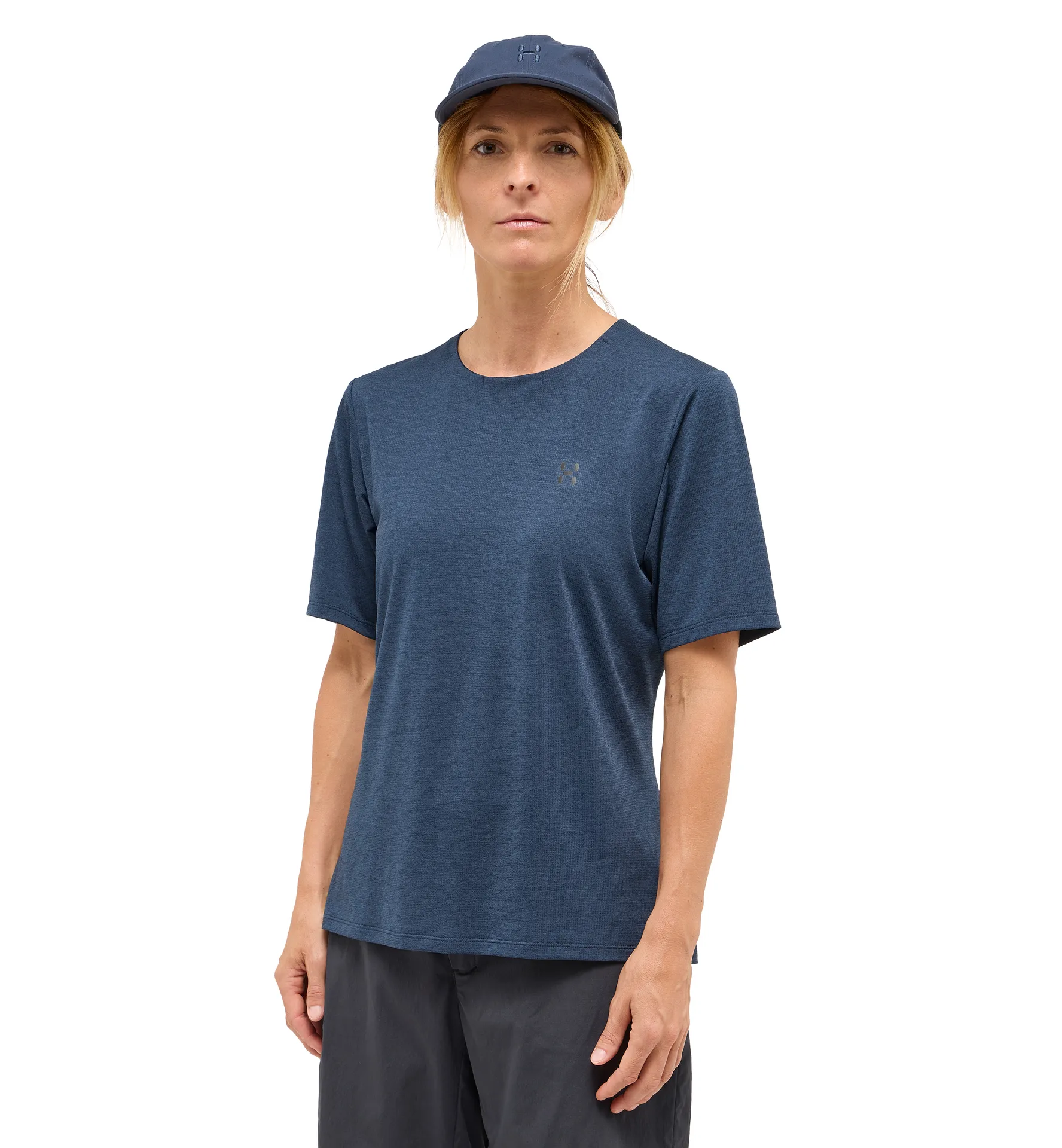L.I.M Ridge Tee Women Tarn Blue