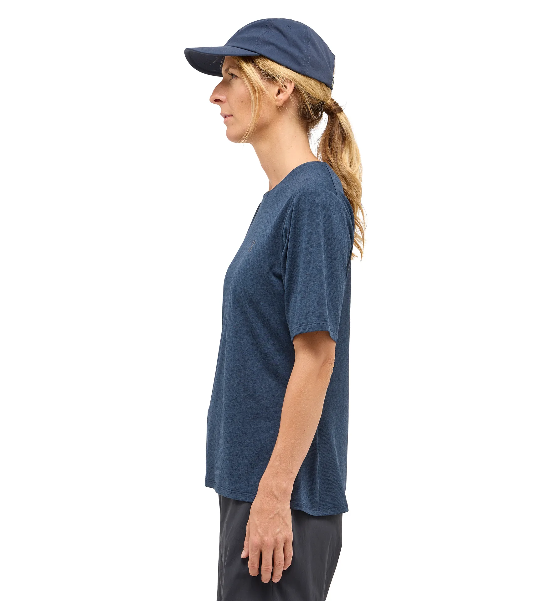 L.I.M Ridge Tee Women Tarn Blue
