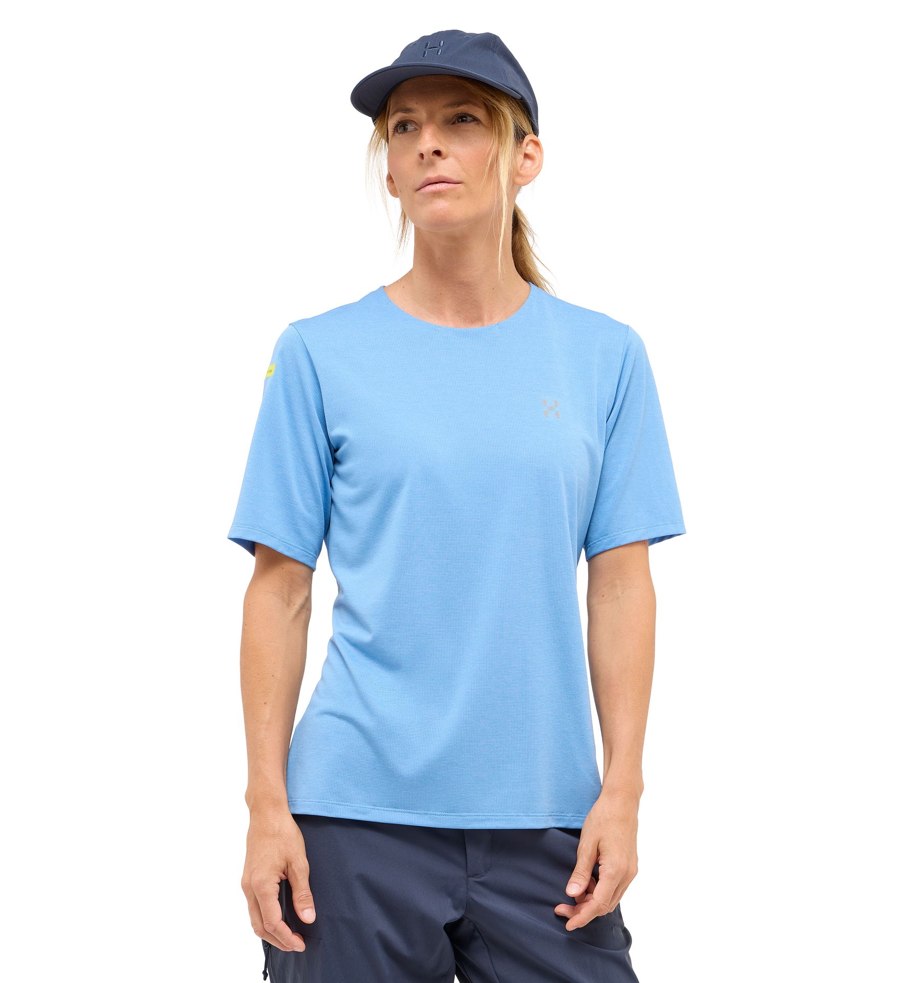 L.I.M Ridge Tee Women Sky Blue